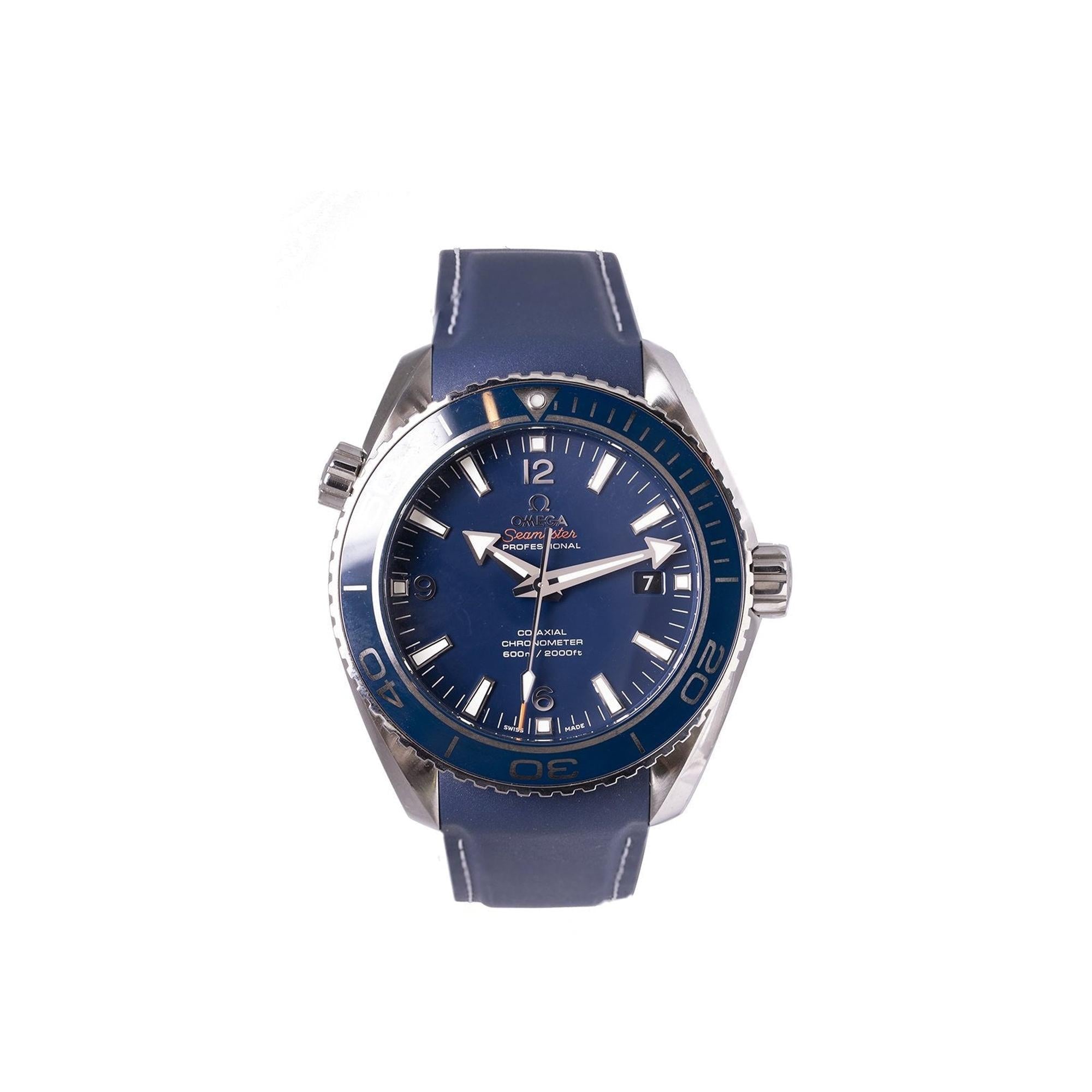 Omega Titanium Seamaster Planet Ocean Watch