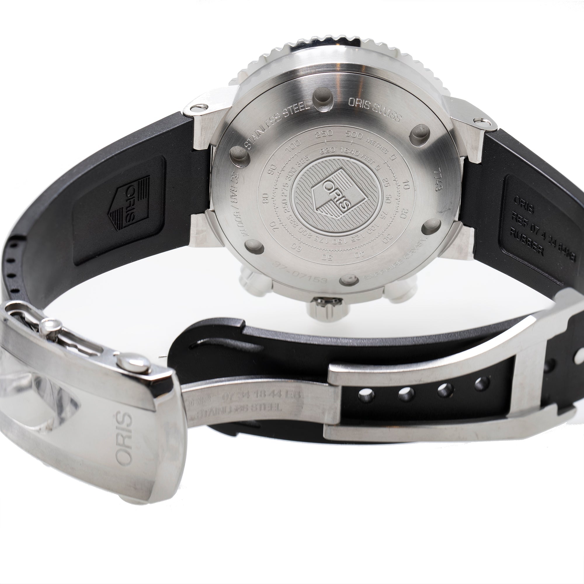 Oris Aquis Chronograph Watch w/ Box