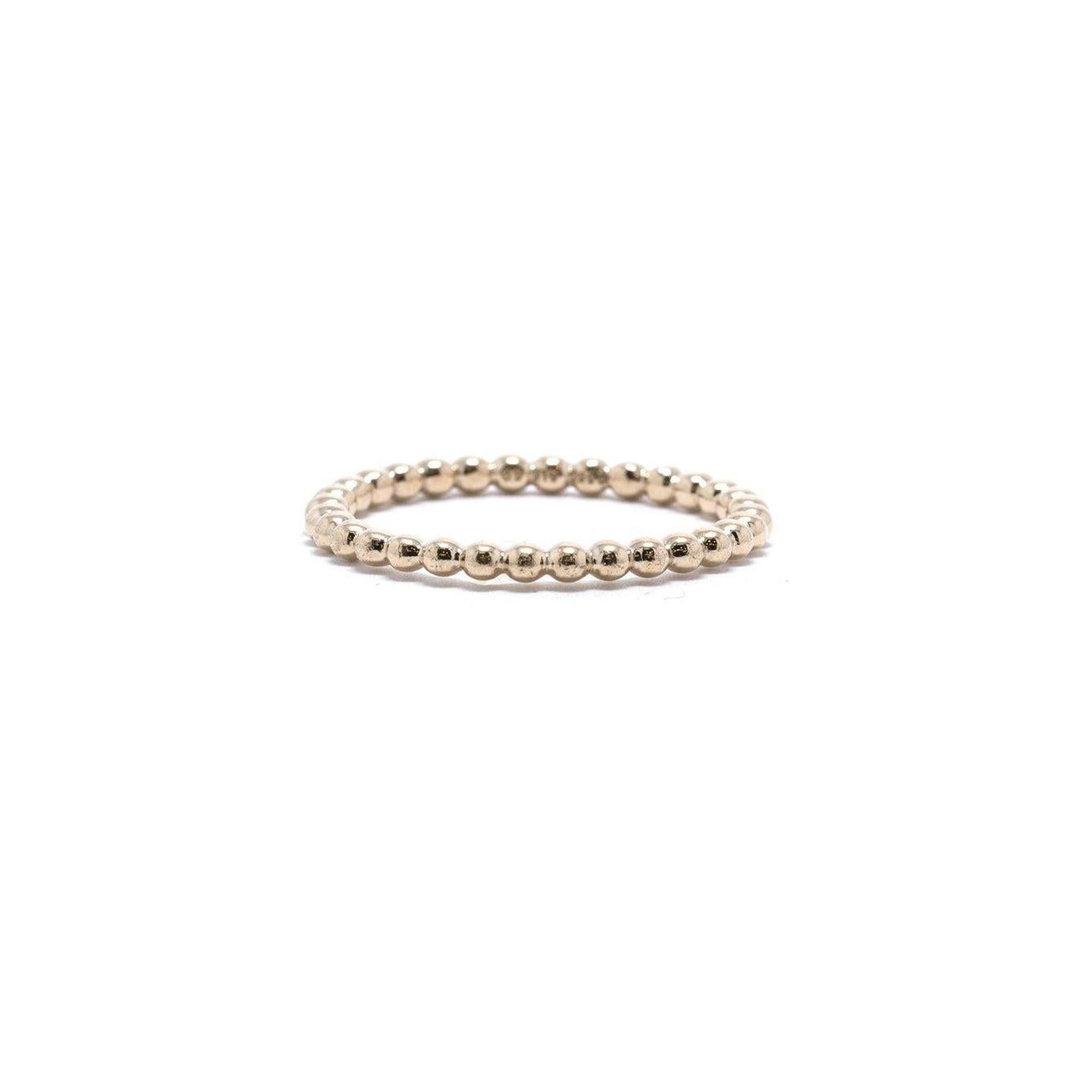 Pandora 14k Gold Eternal Clouds Ring, Size 6.75