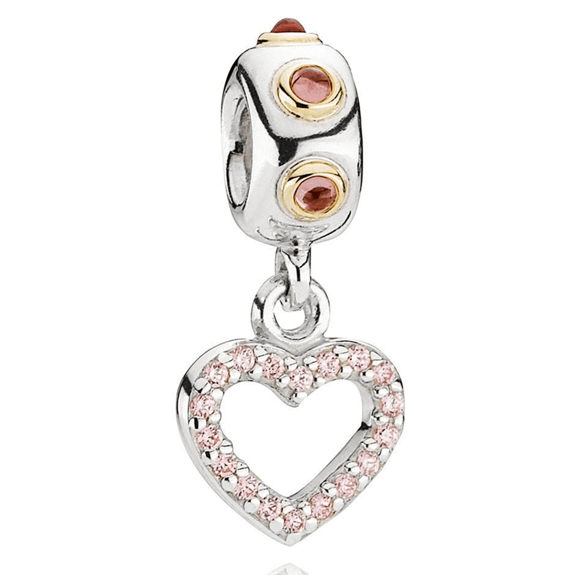 Pandora 2-Tone Be My Valentine Charm