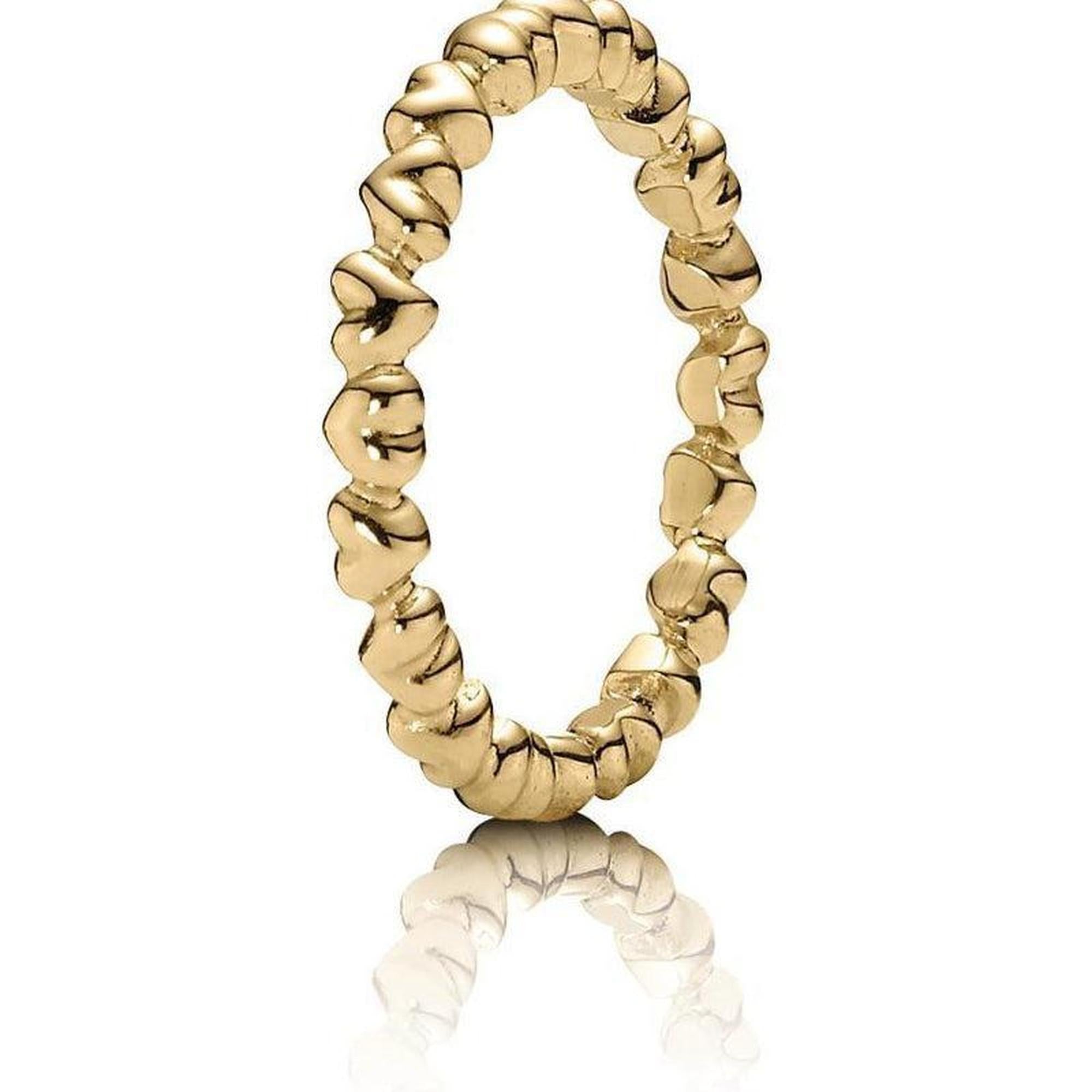 Pandora Gold Forever Love Ring