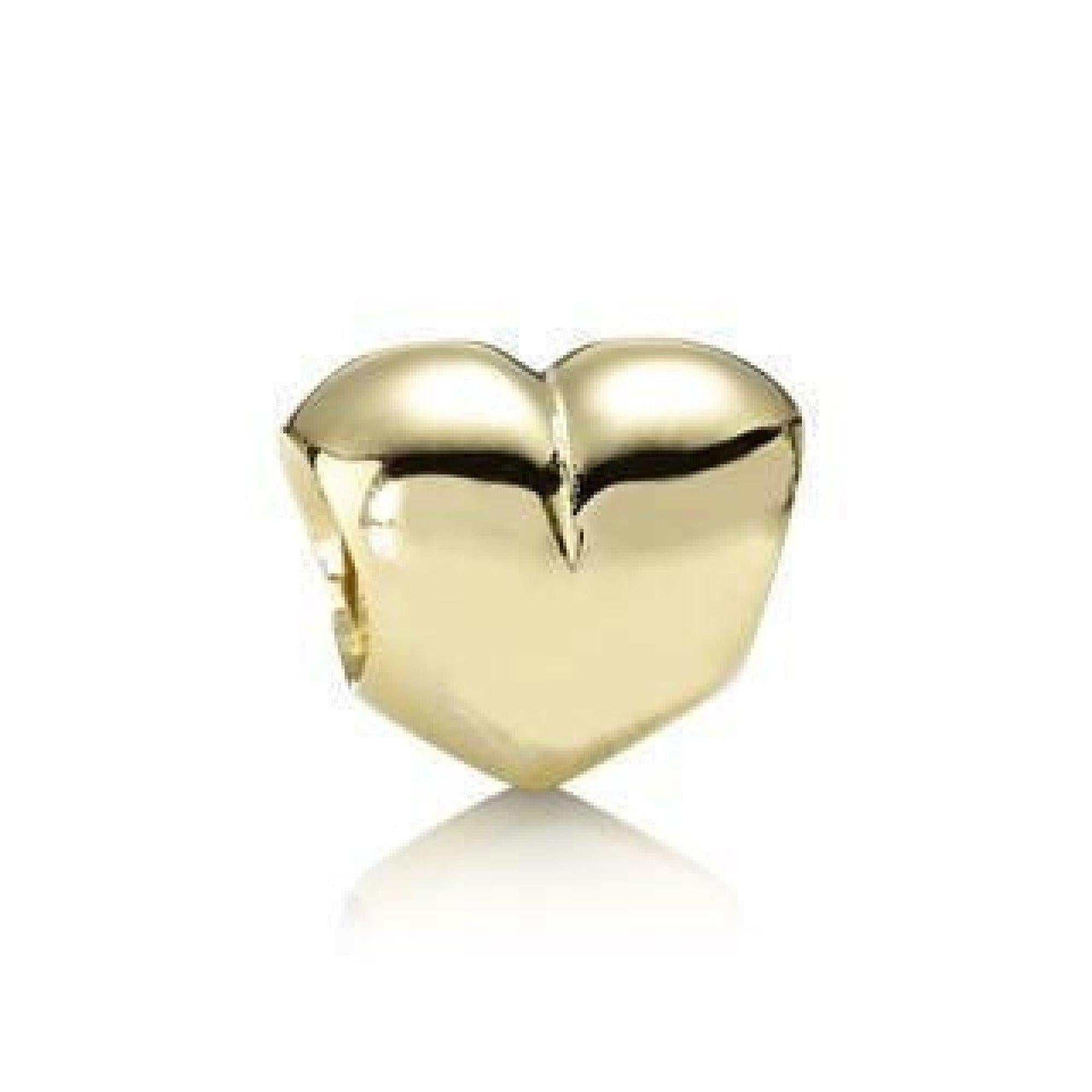 Pandora Gold Heart Charm