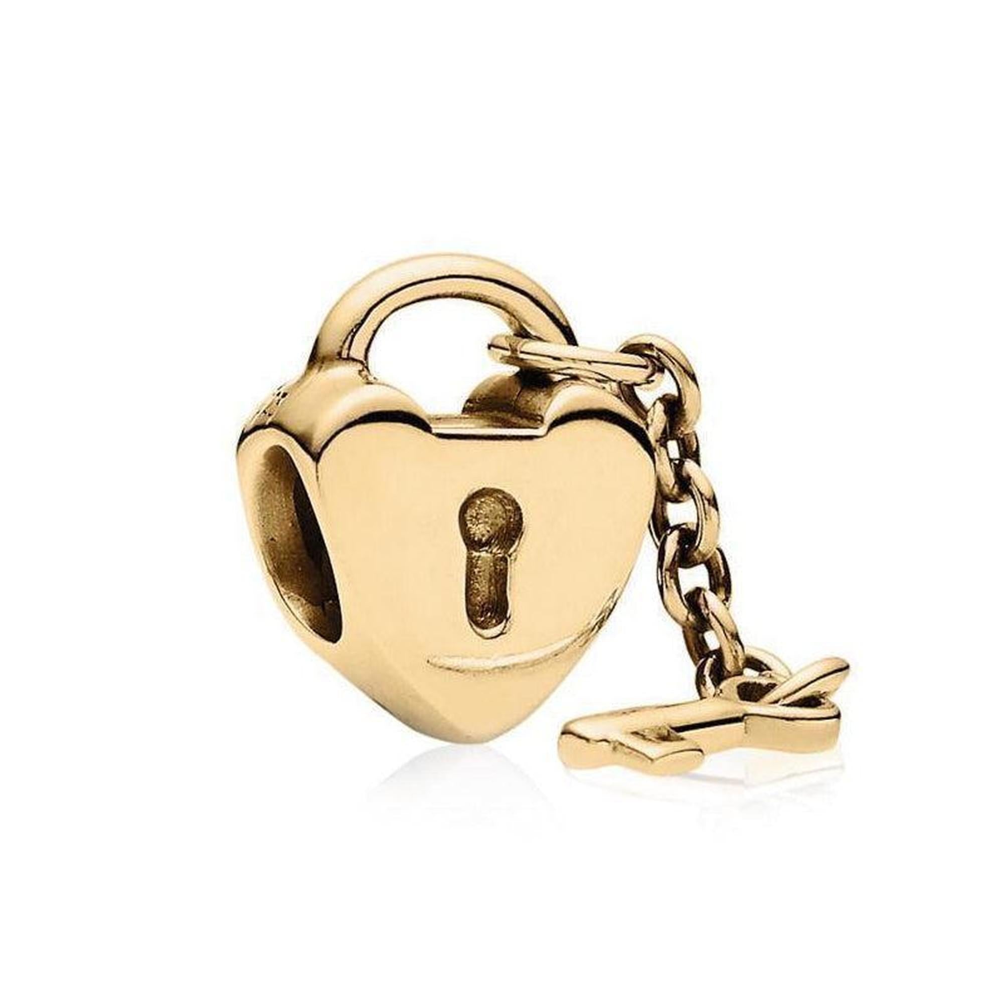 Pandora Gold Key to My Heart Charm
