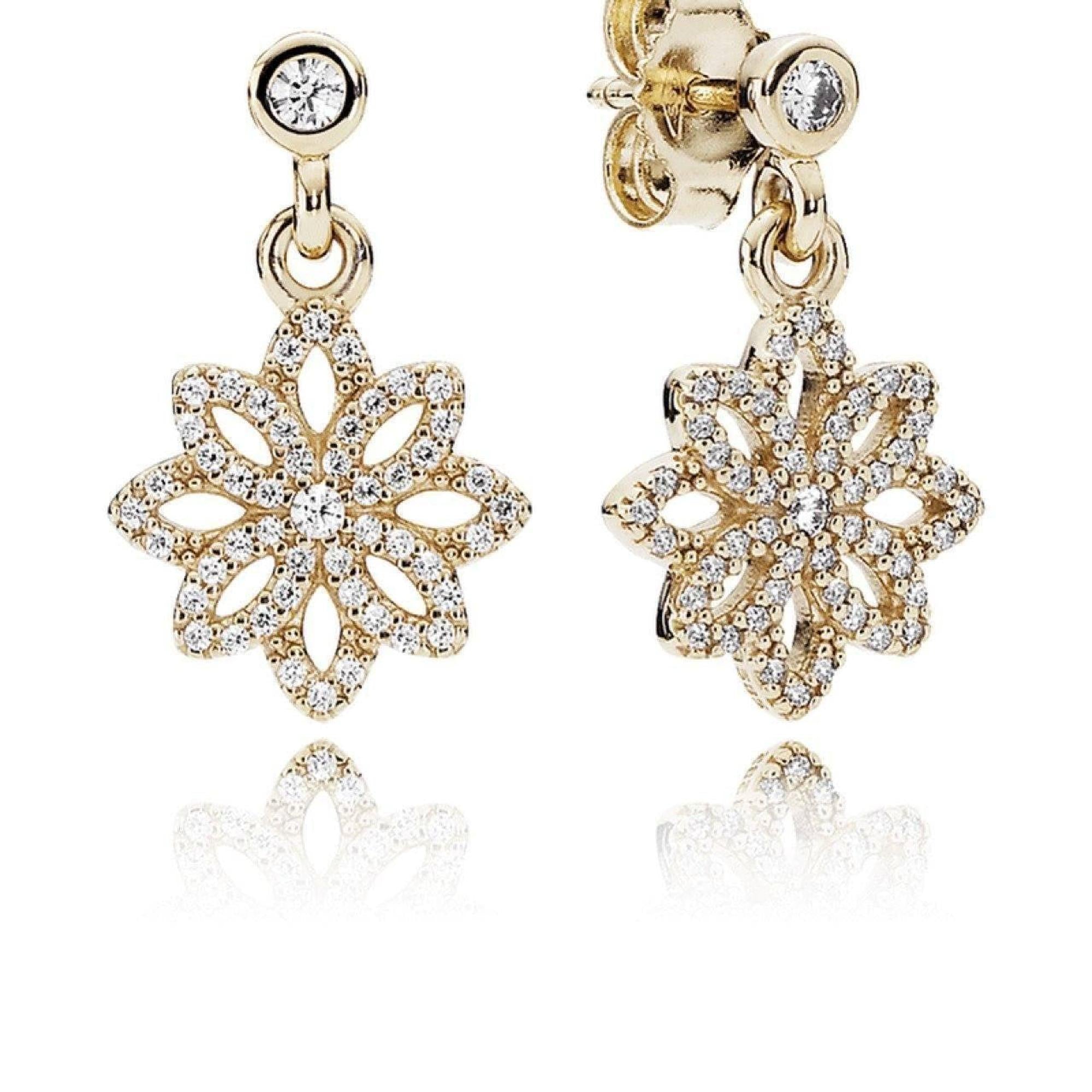 Pandora Lace Botanique Earrings