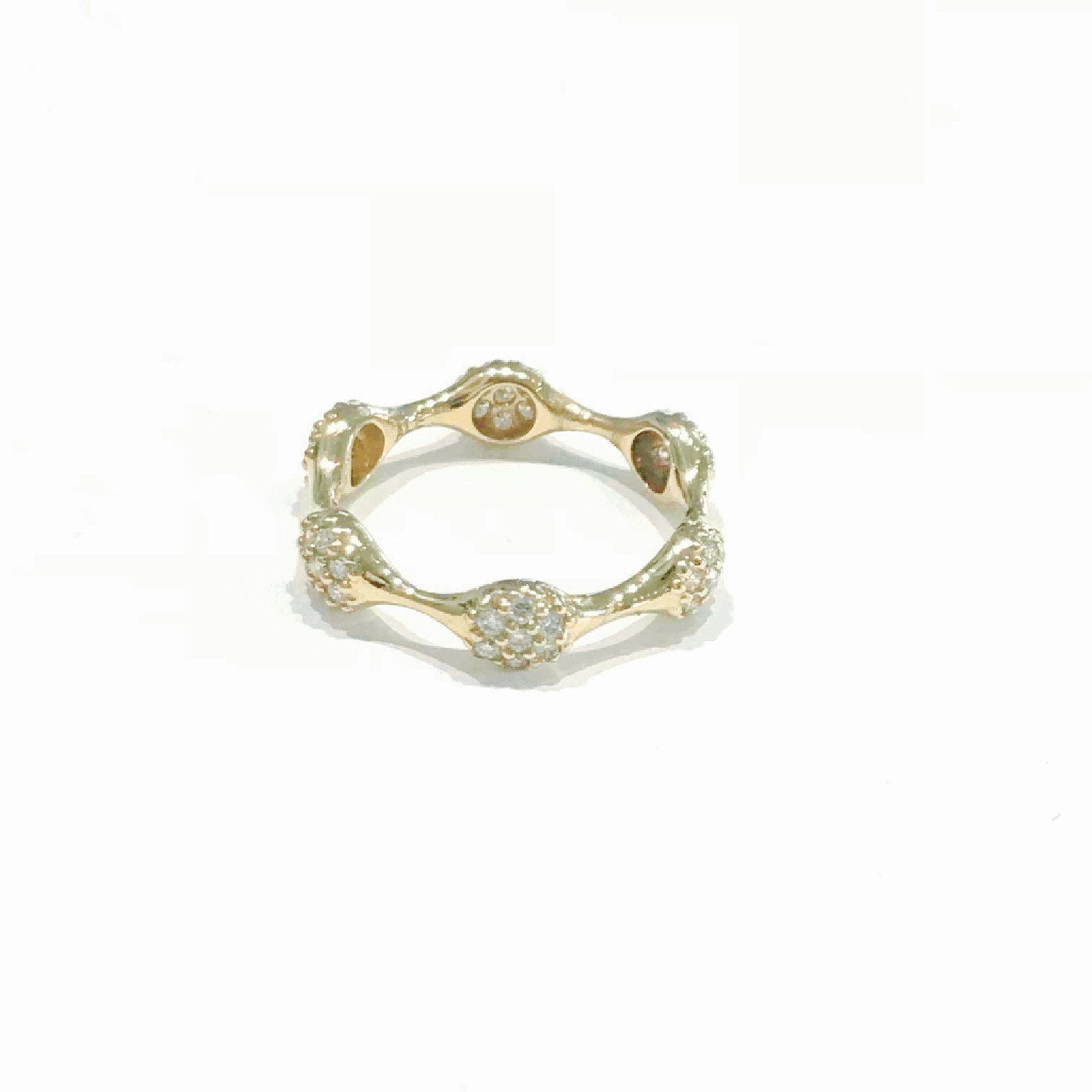 Pandora Lovepod Pave Diamond Ring