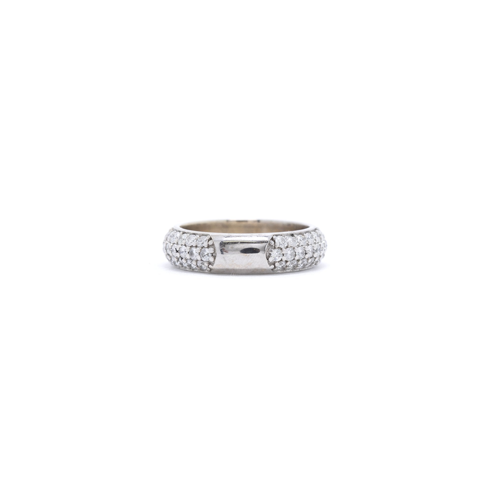 Pave Diamond Band Ring