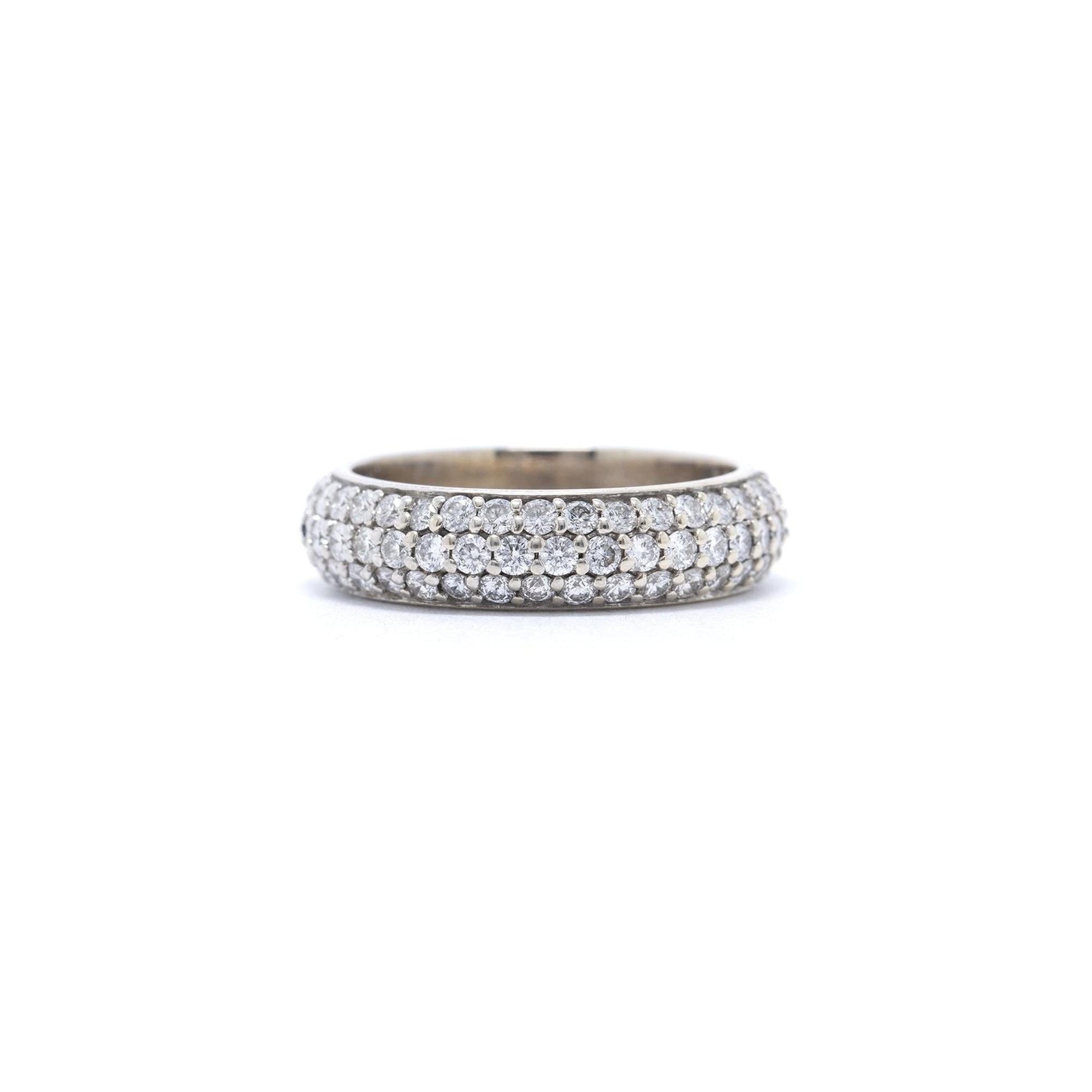 Pave Diamond Band Ring