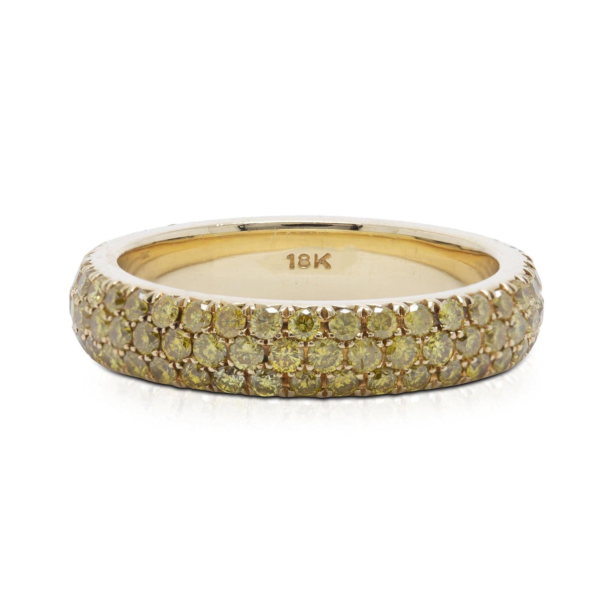 Pave Diamond Eternity Band Ring