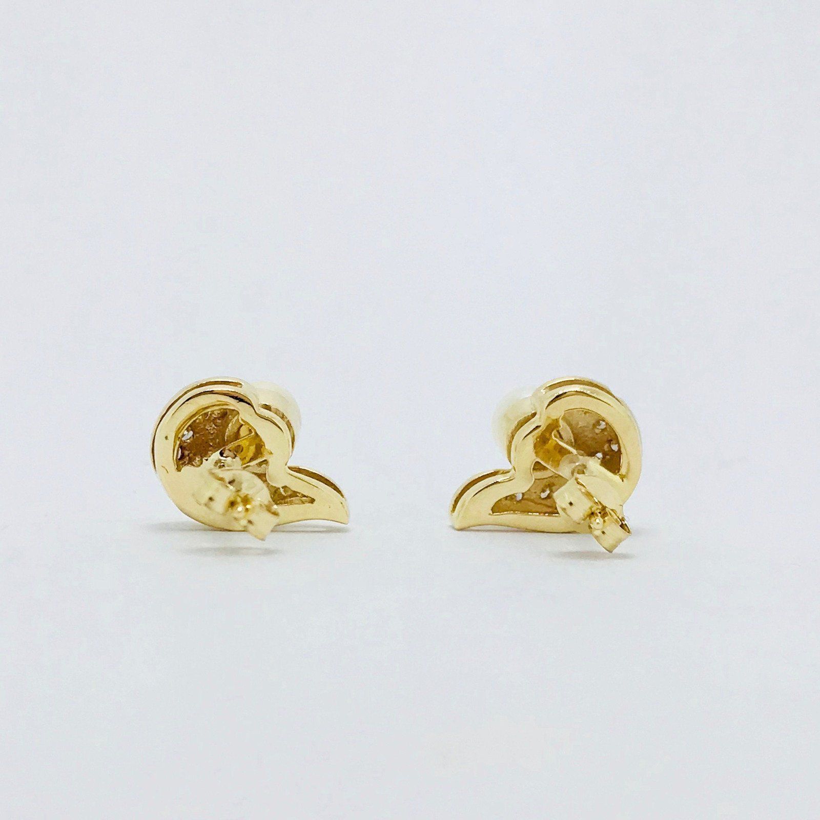 Pearl And Diamond Earrings