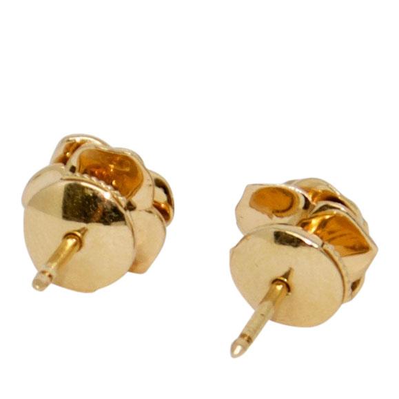 Piaget 18k Diamond Rose Earrings