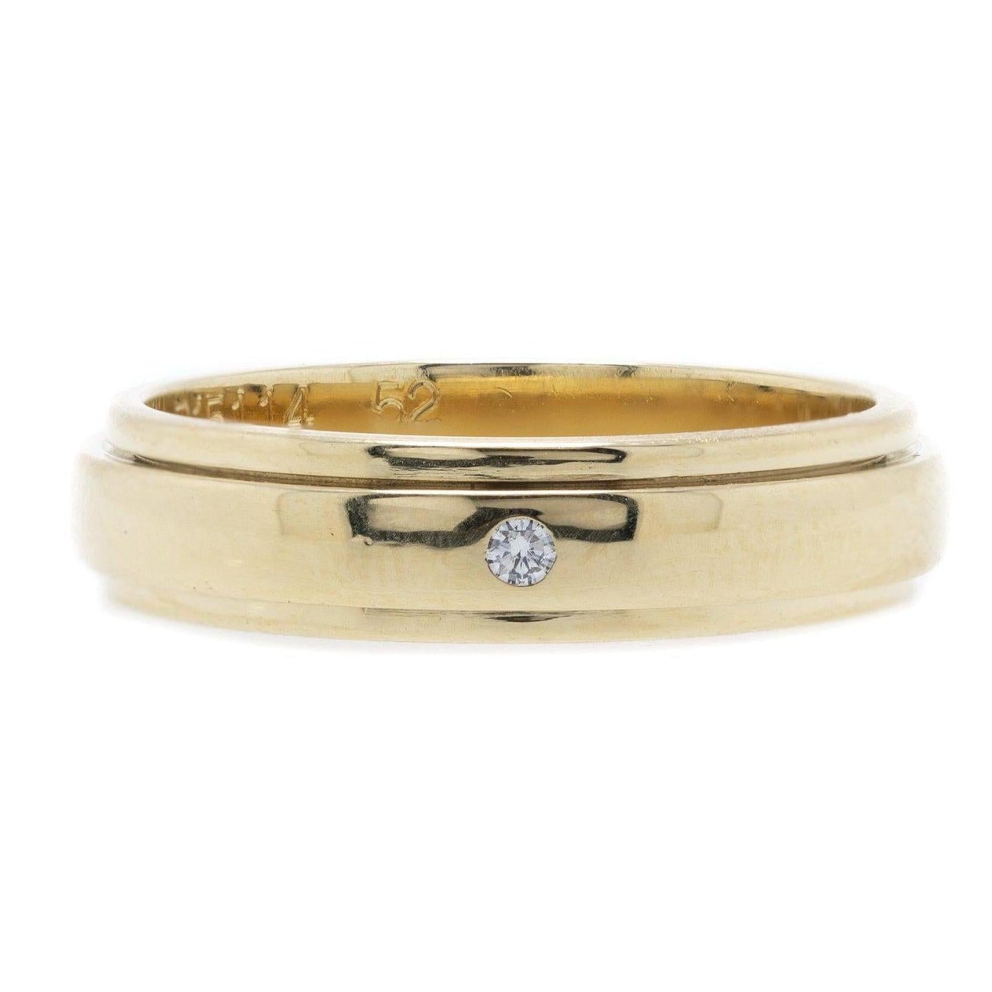 Piaget 18k Gold & Diamond Possession Wedding Band Ring