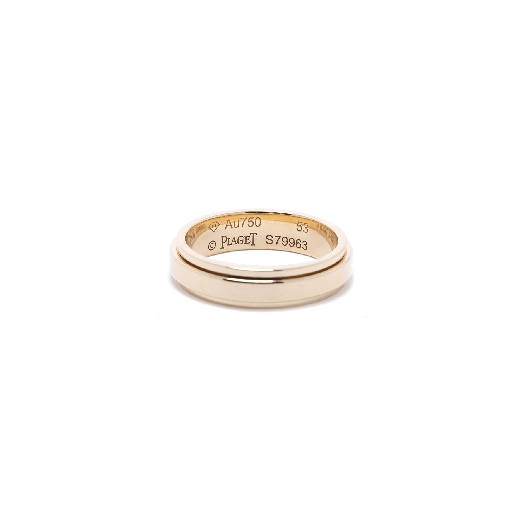Piaget 18k Gold Possession Wedding Band Ring