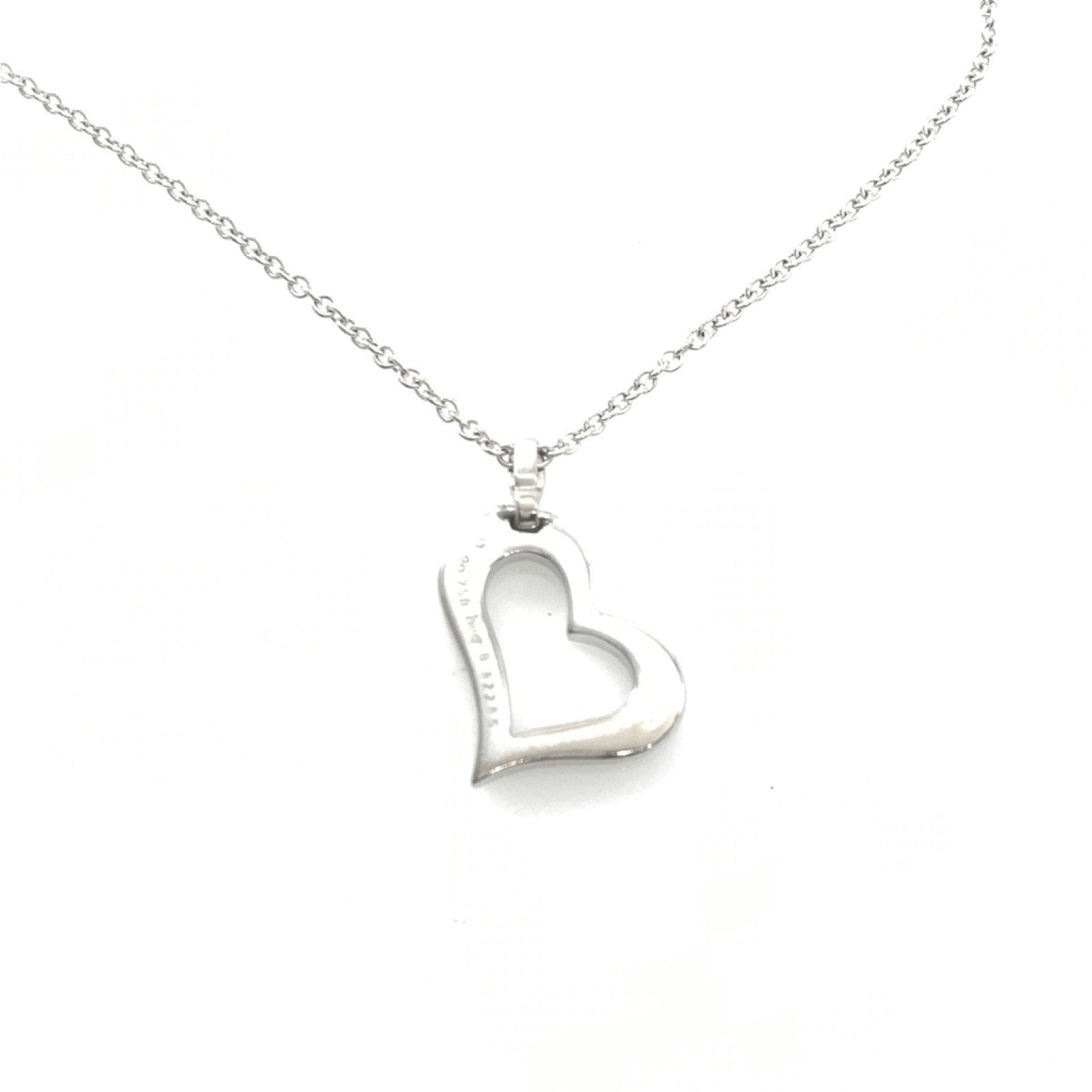 Piaget Diamond Heart Pendant Necklace