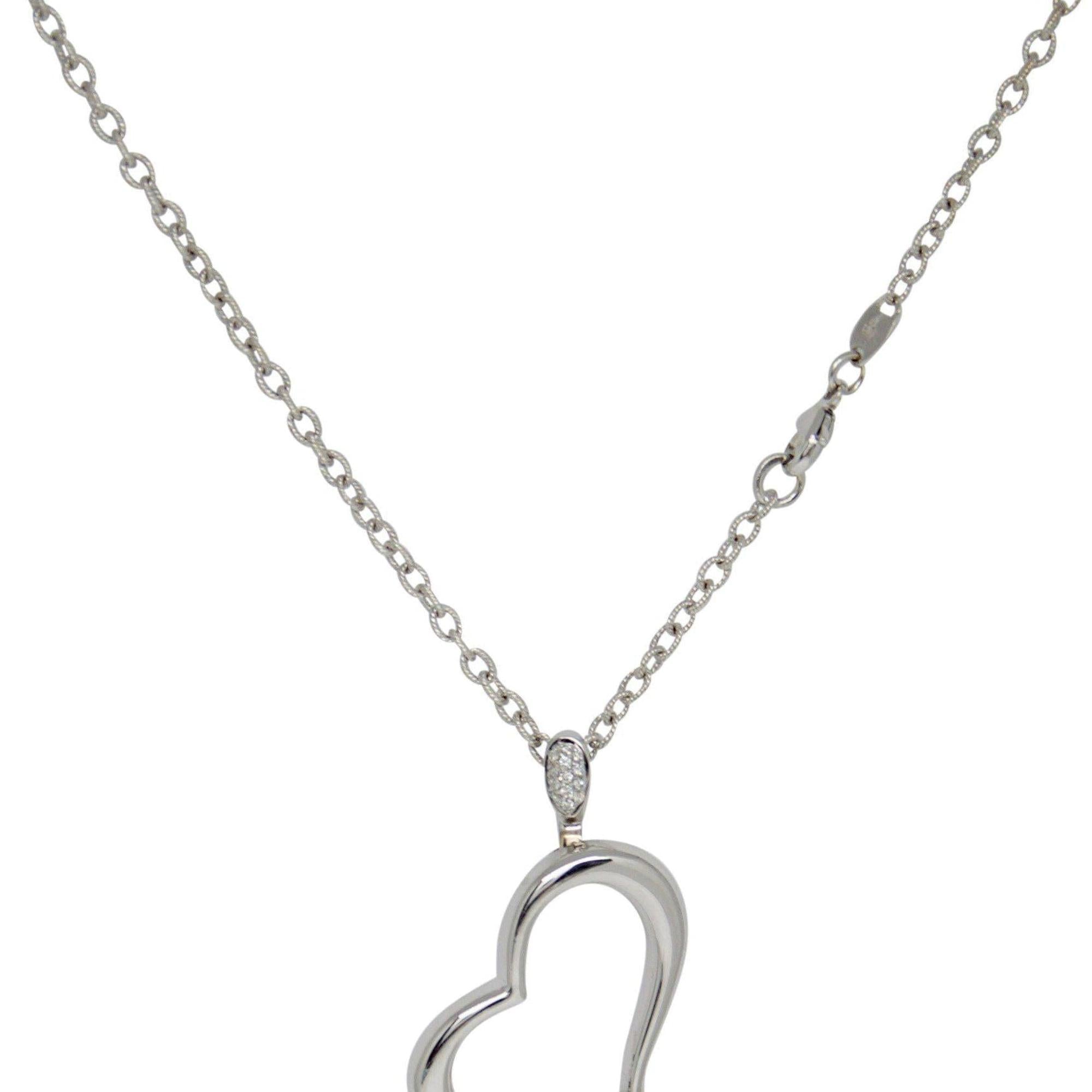 Piaget Heart Pendant Necklace with Diamonds