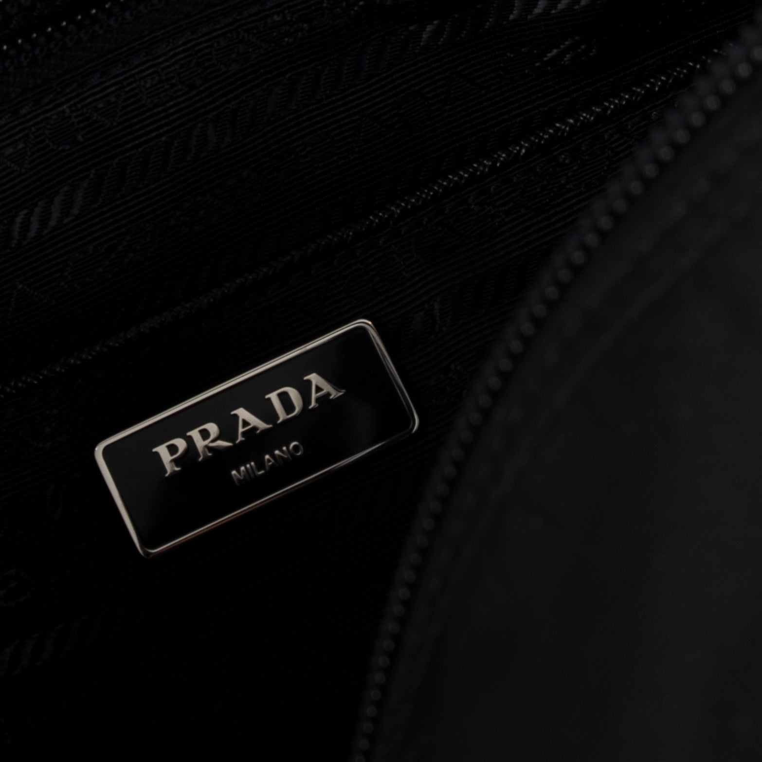 Prada Black Saffiano Leather-Trimmed Tessuto Nylon Messenger Bag
