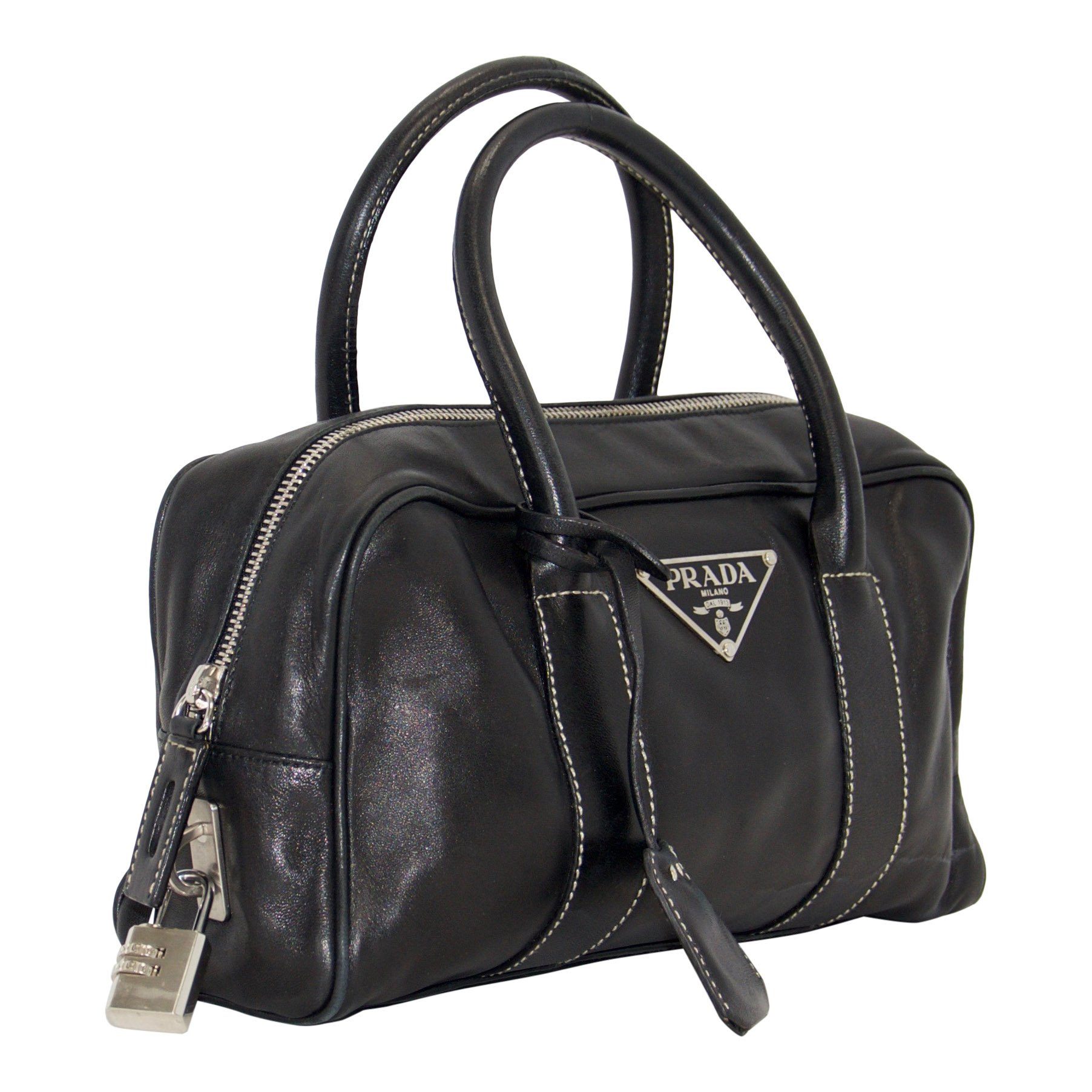 Prada Black Tessuto Shoulder Bag