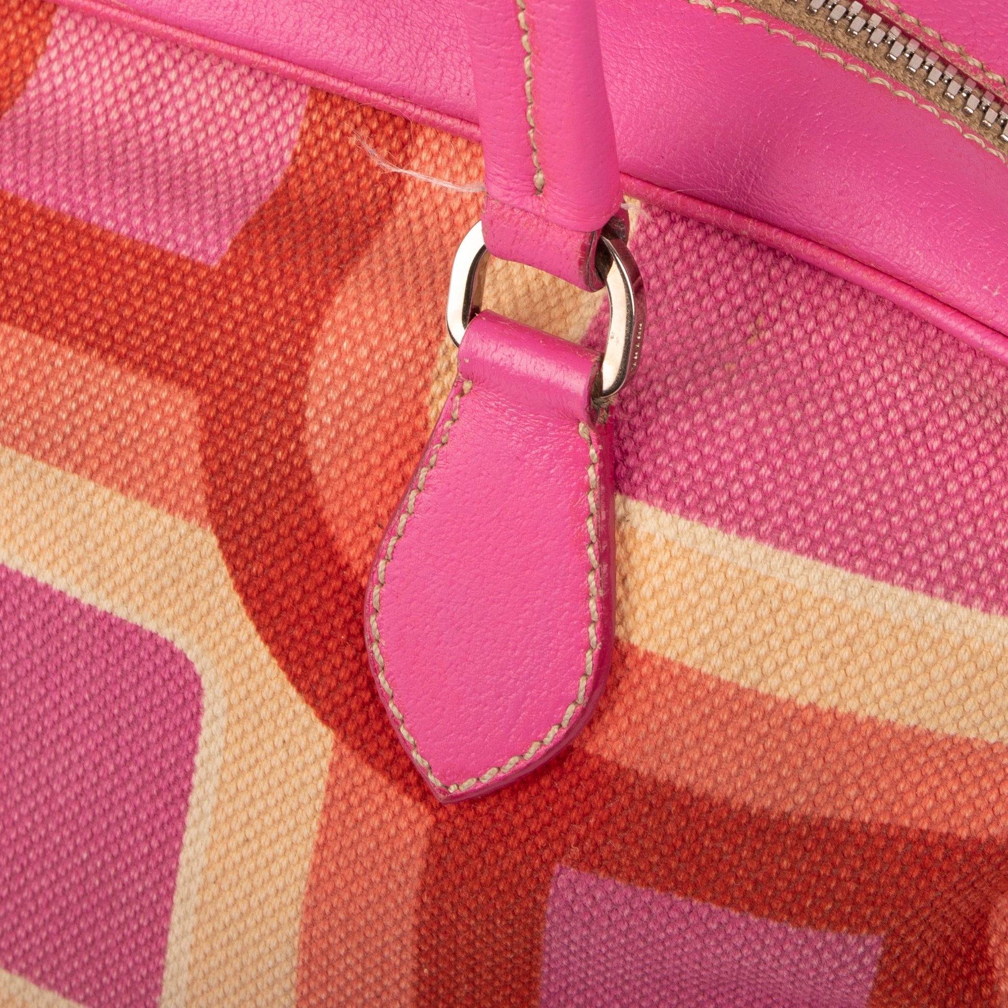 Prada Canapa St.Soho Bowler Bag