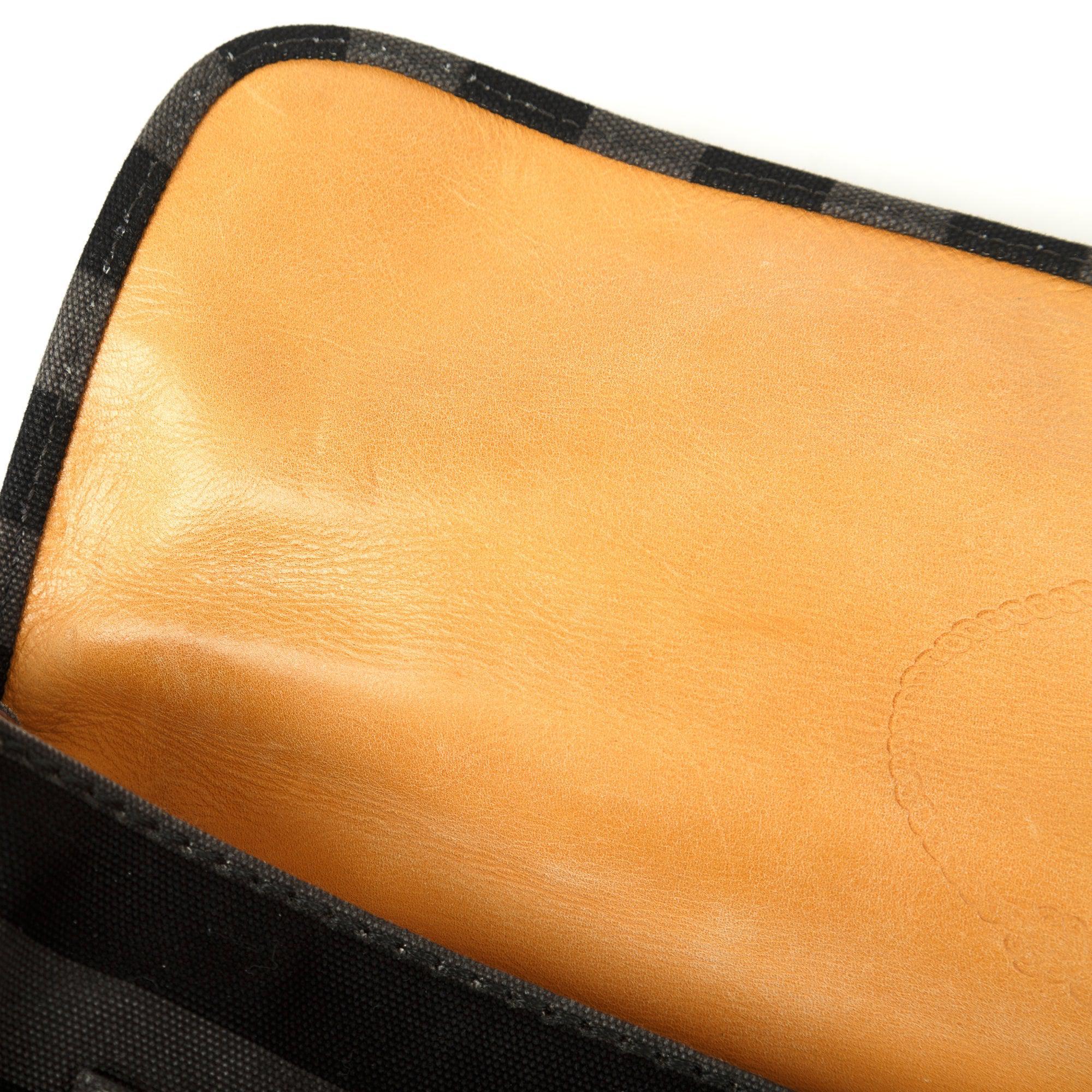 Prada Canapa Stripe Messenger Bag w/ Strap