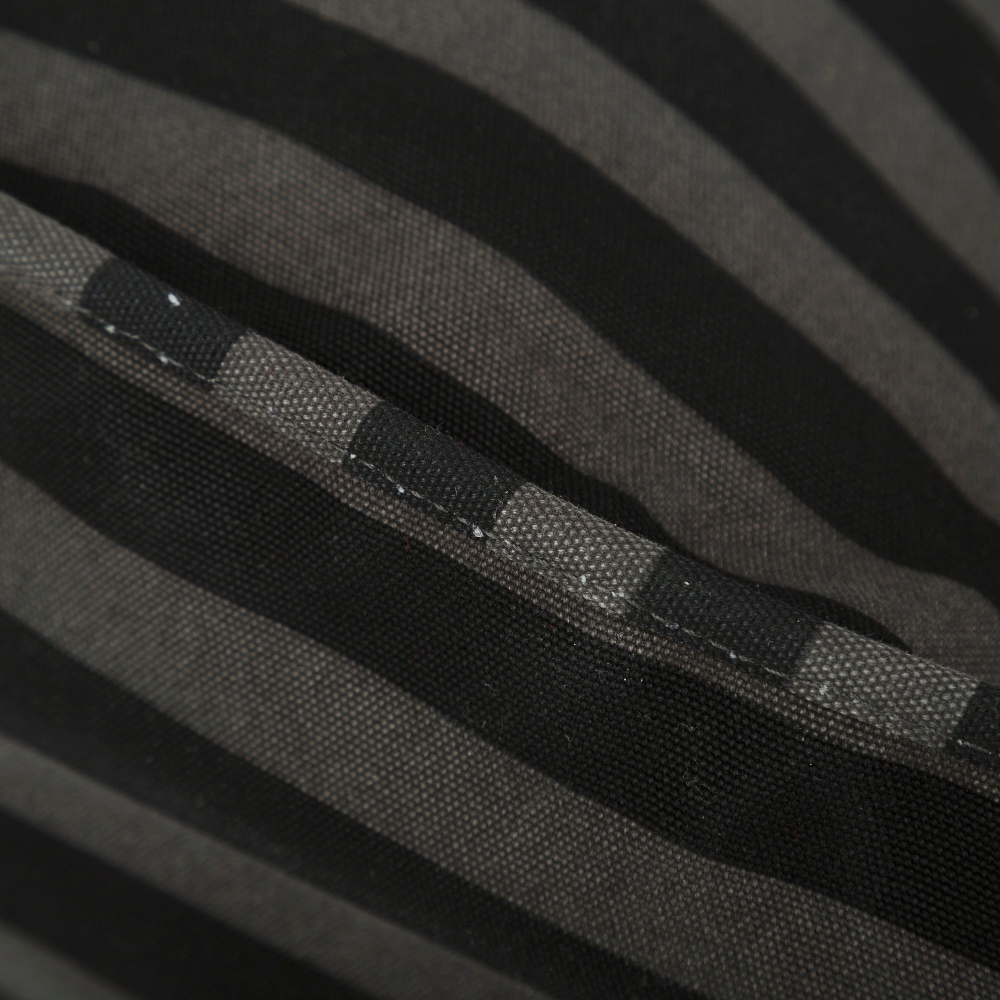 Prada Canapa Stripe Messenger Bag w/ Strap