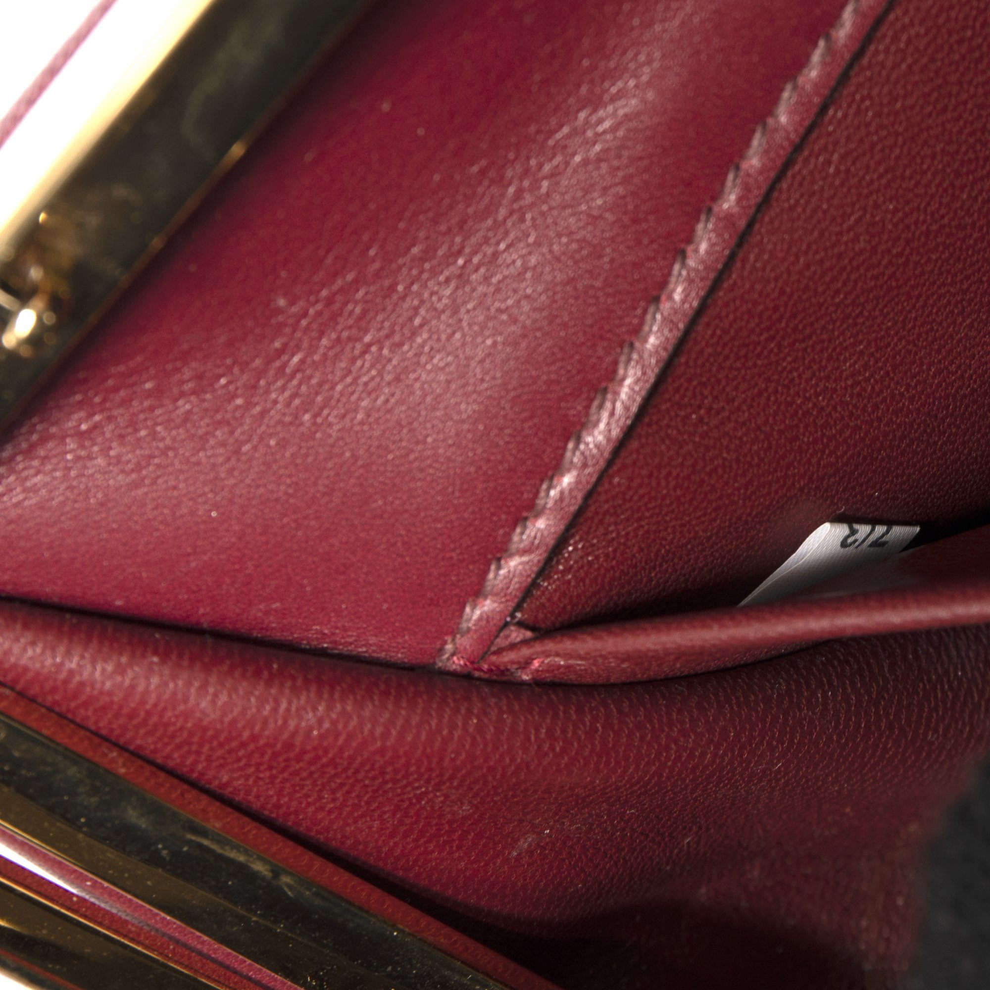 Prada Cerise Saffiano Lux Studded Idol Shoulder Bag