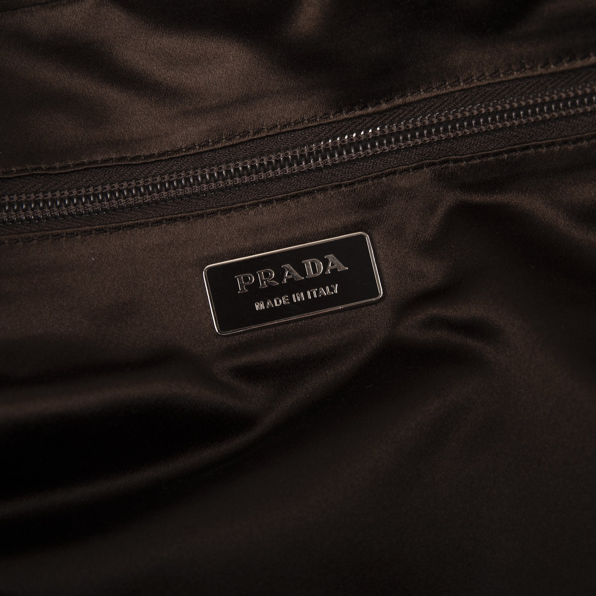 Prada Cinghiale-Trimmed Canapa Bowler Bag