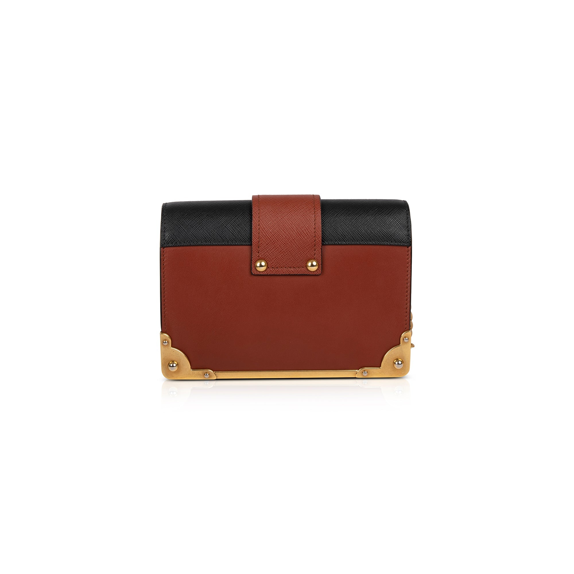 Prada City Calf Cahier Astrology Shoulder Bag w/ Box