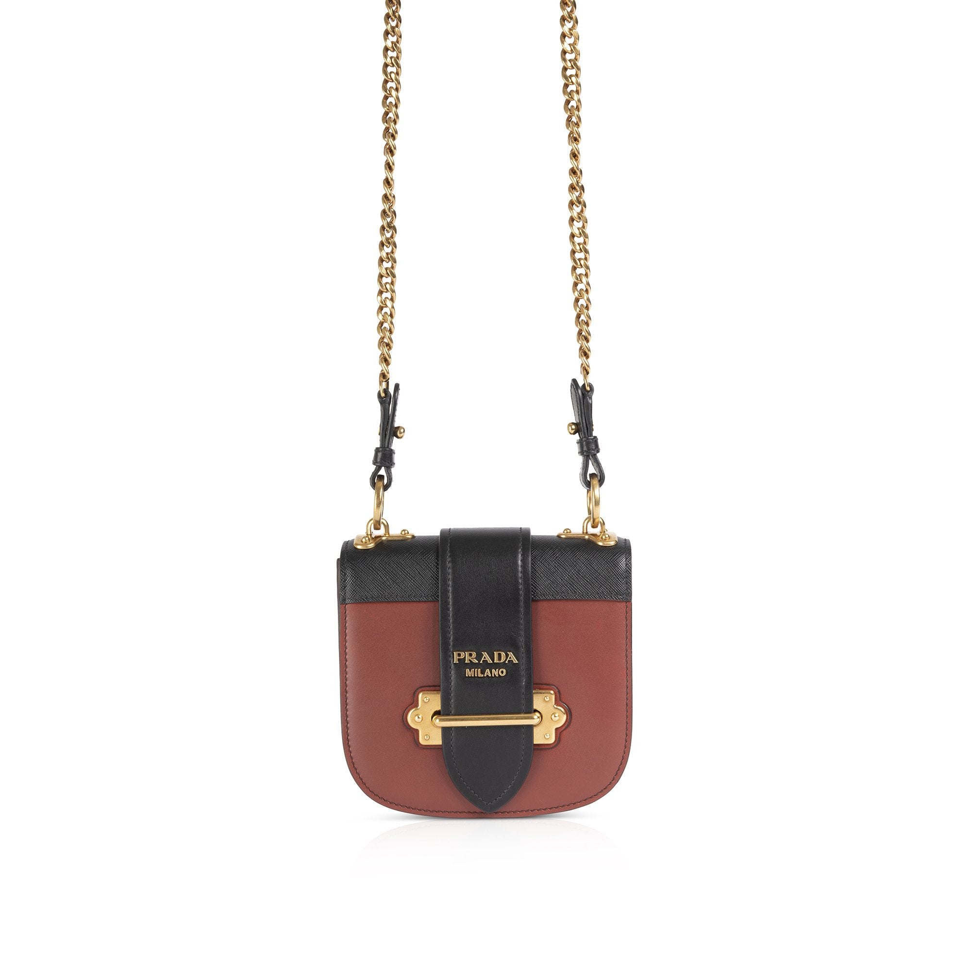 Prada City Calf Saffiano Pionniere Crossbody Bag