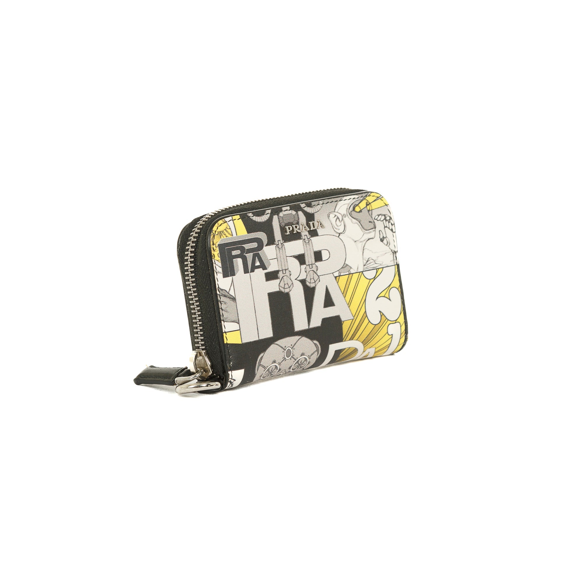Prada Cosmic Monkey Zip Coin Purse