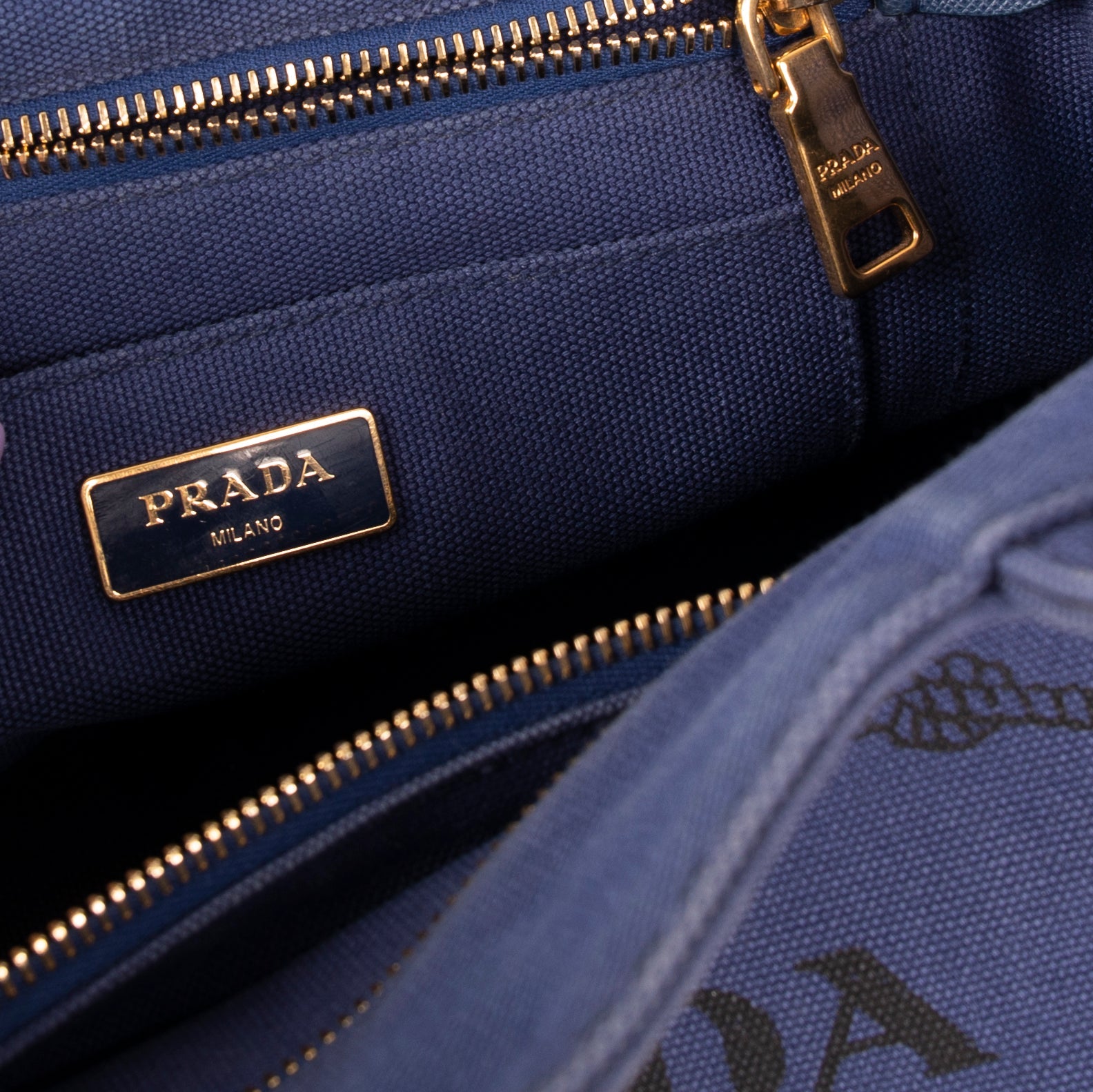 Prada Medium Canapa Logo Tote w/ Strap
