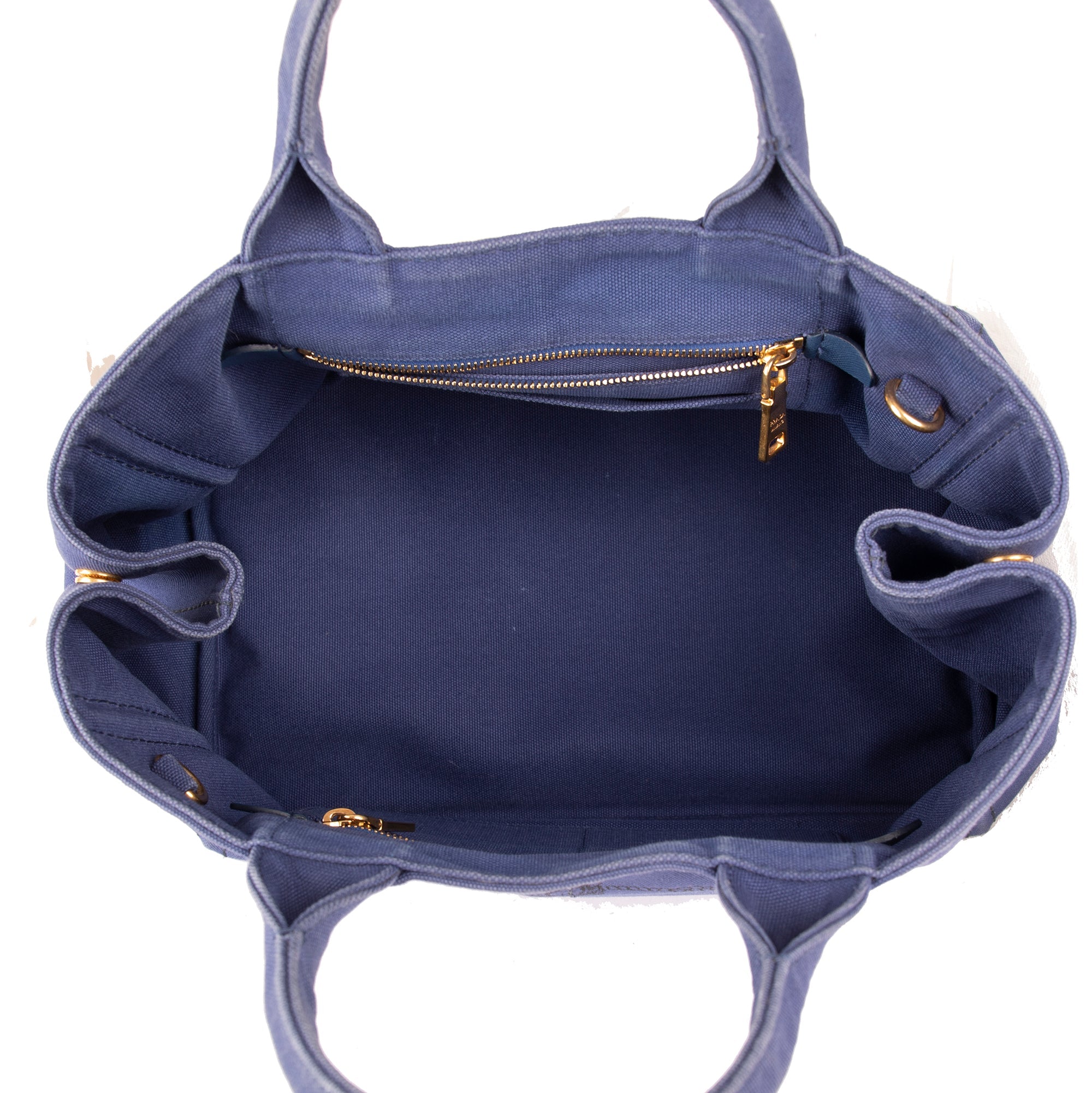 Prada Medium Canapa Logo Tote w/ Strap
