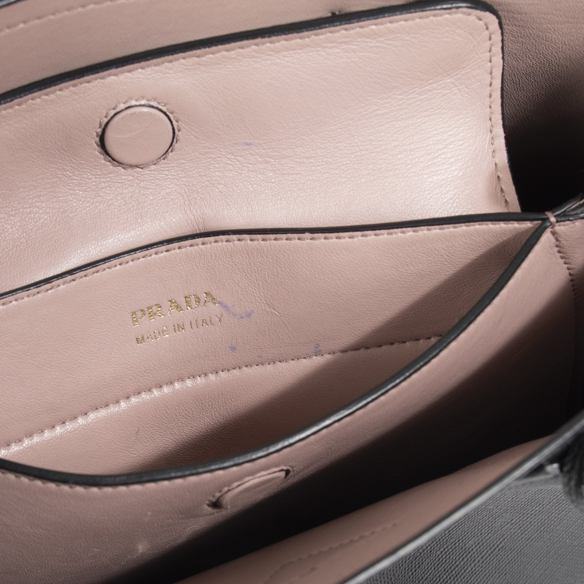 Prada Medium Saffiano Cuir Double Tote