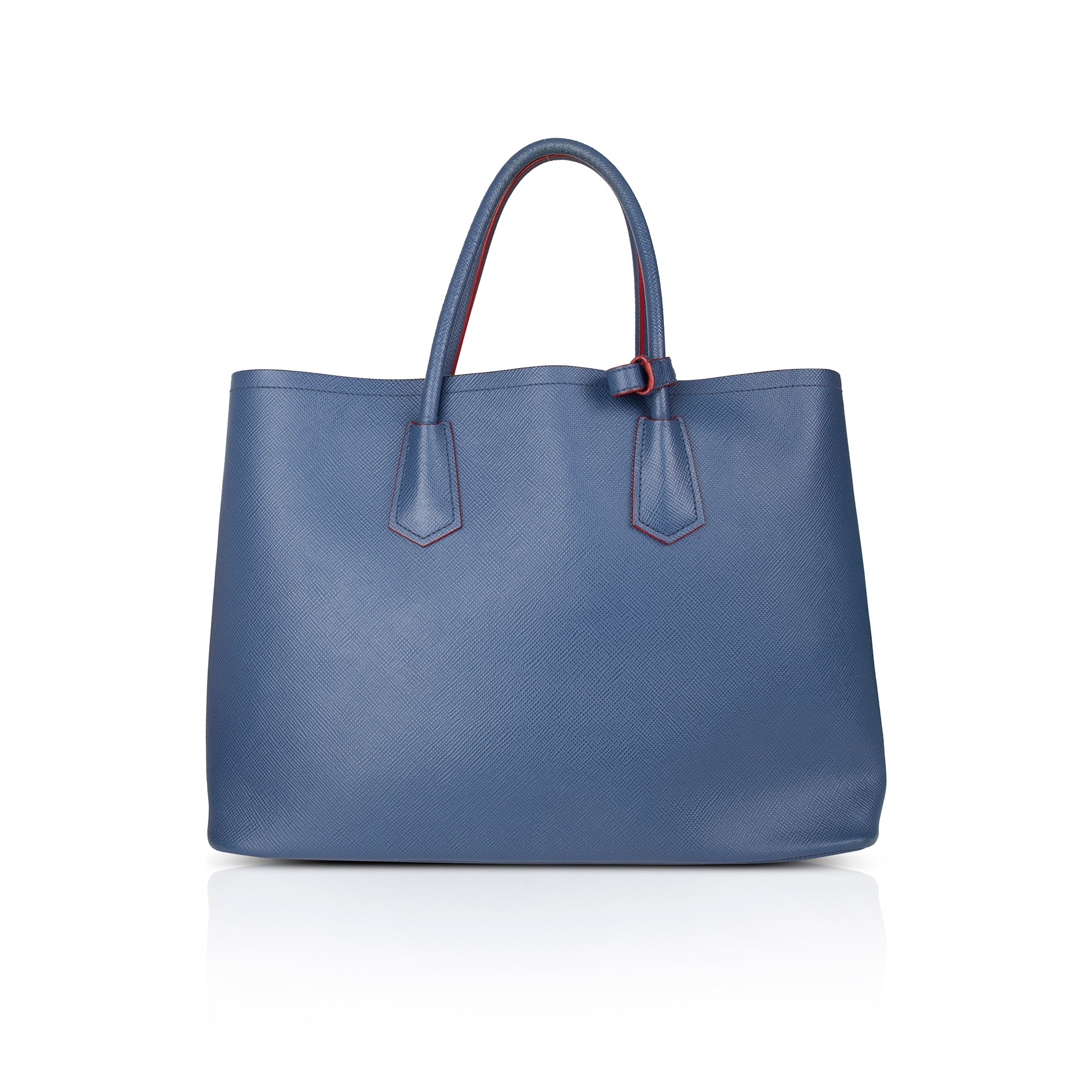 Prada Medium Saffiano Cuir Double Tote