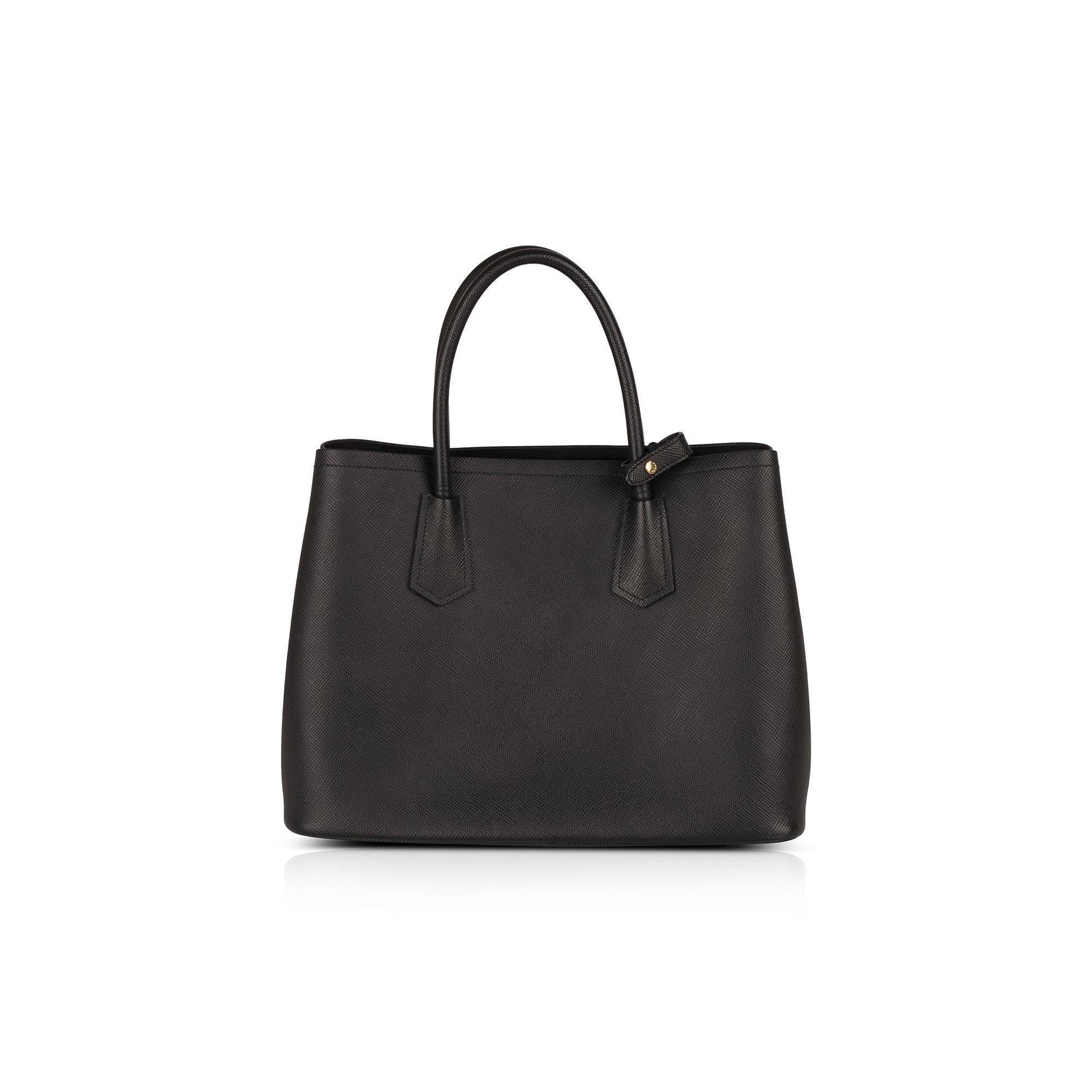 Prada Medium Saffiano Cuir Double Tote