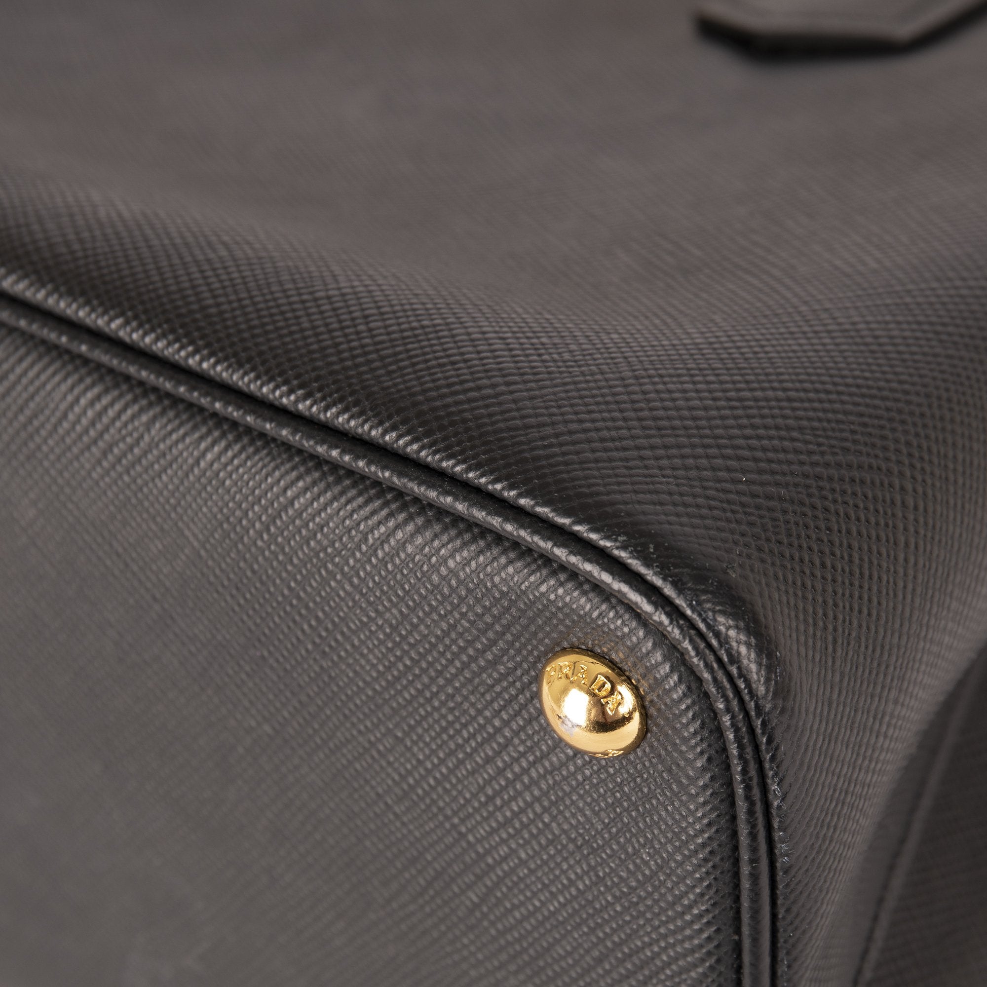 Prada Medium Saffiano Cuir Double Tote