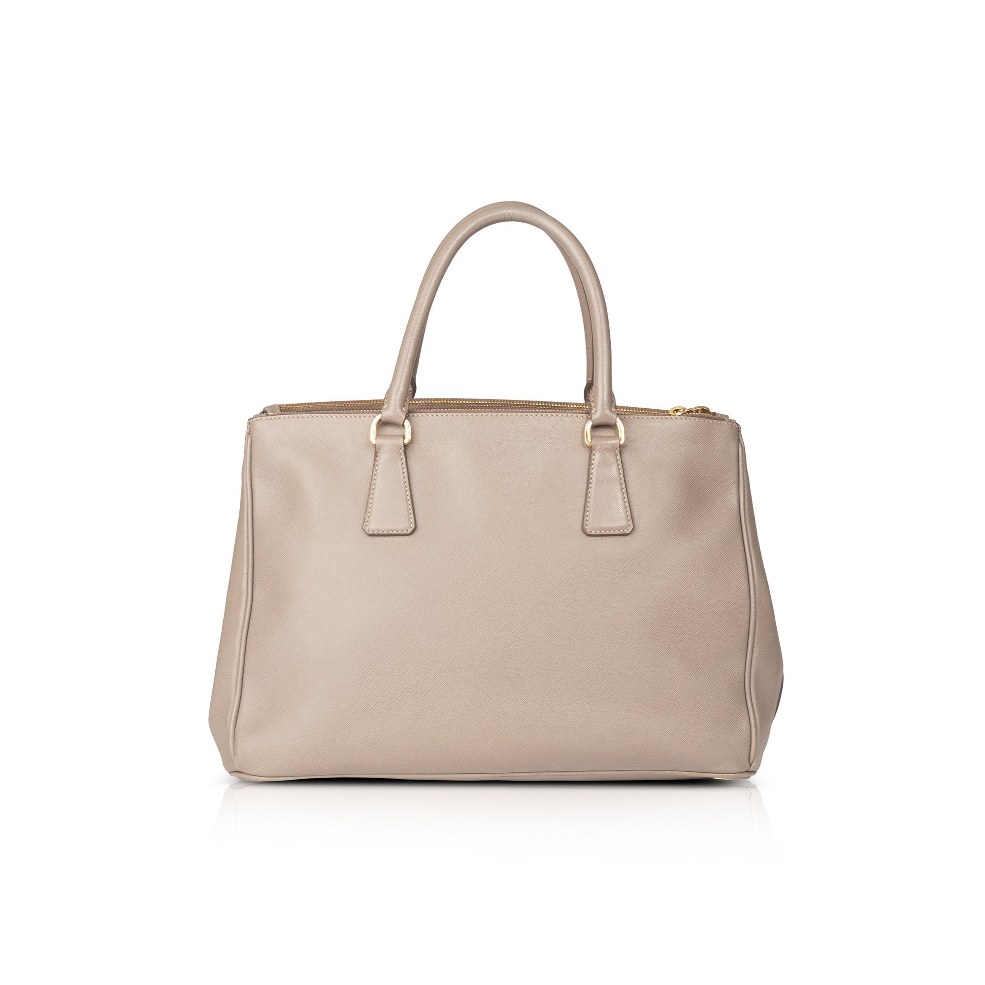 Prada Medium Saffiano Galleria Double Zip Tote