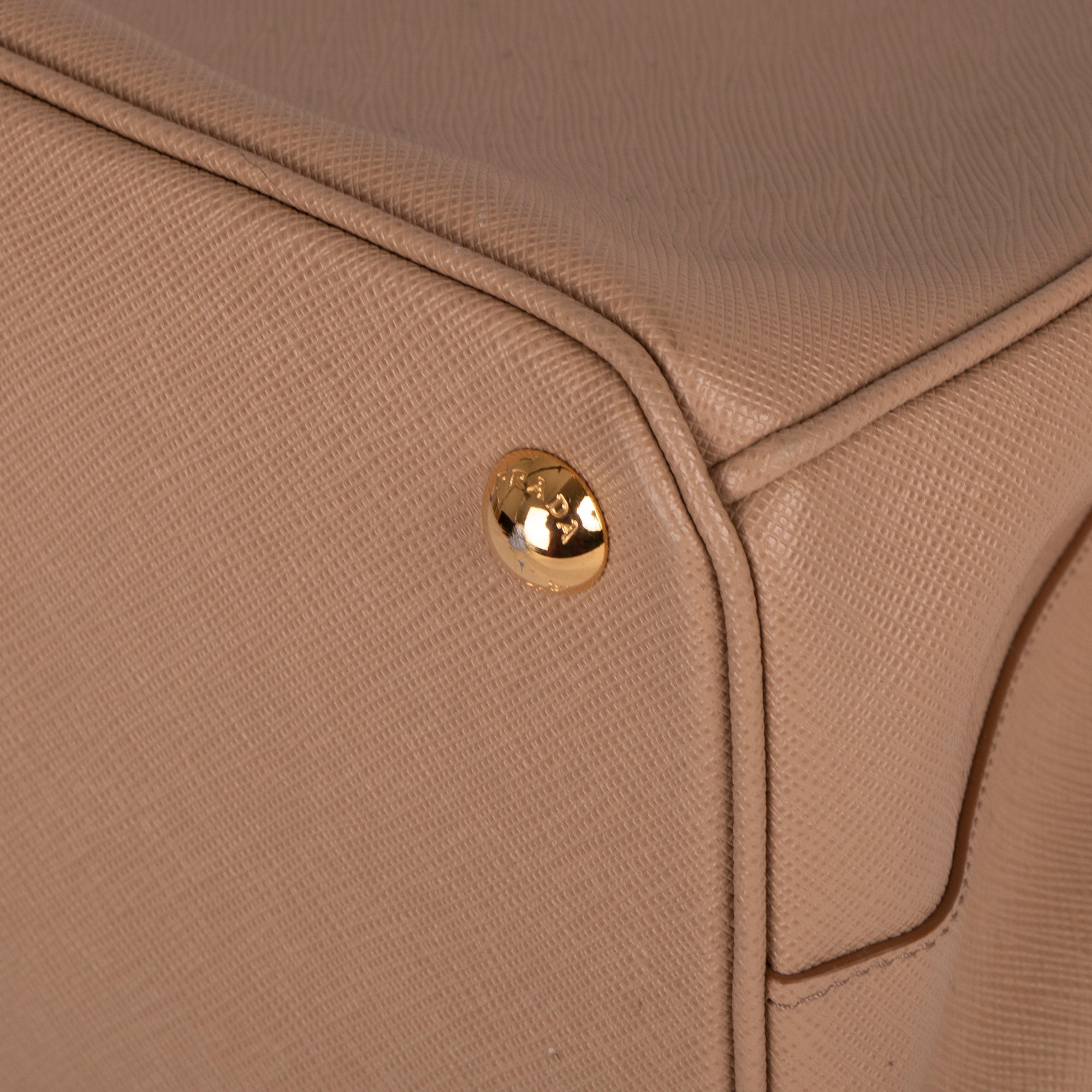 Prada Medium Saffiano Galleria Double Zip Tote w/ Strap