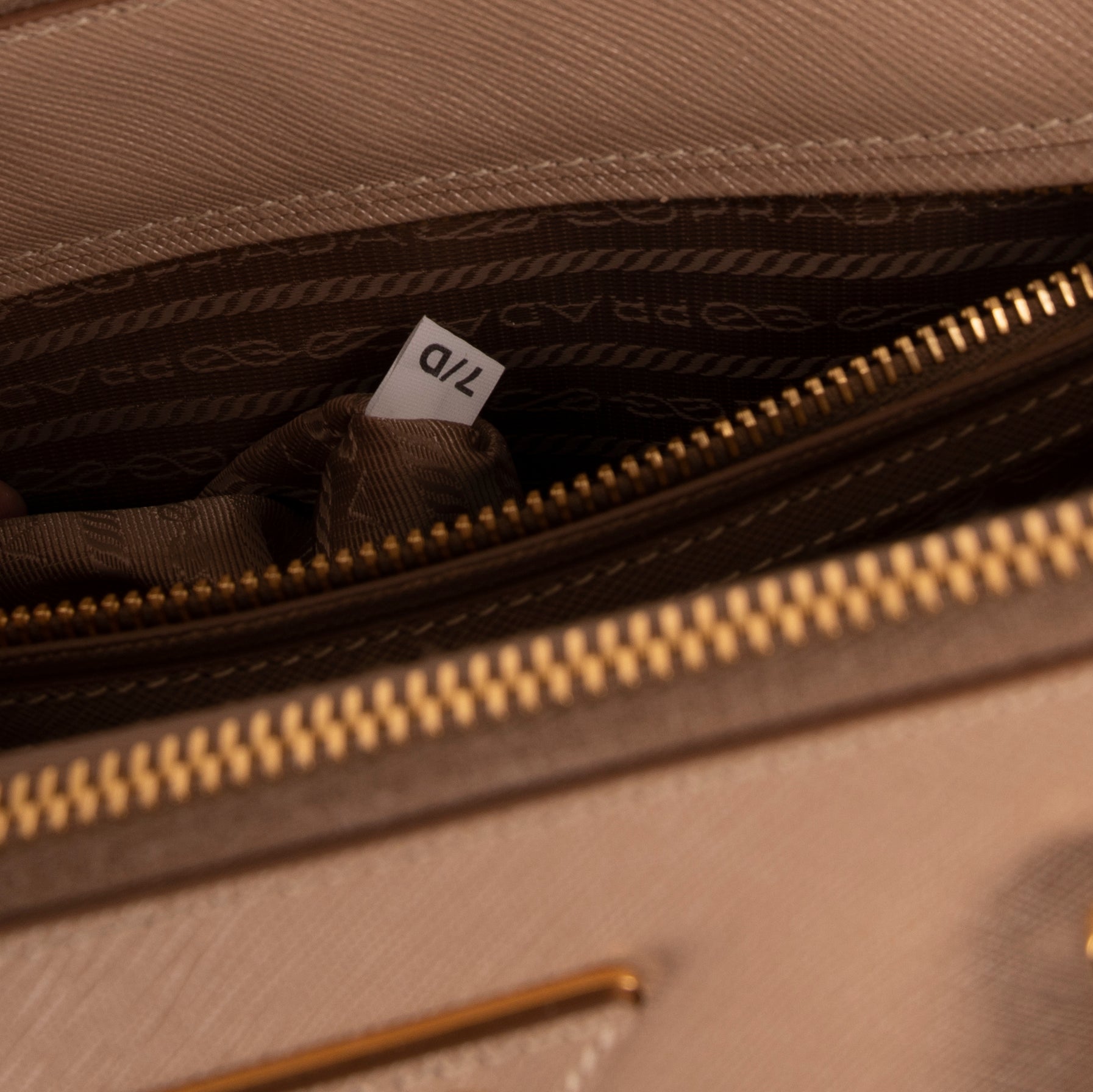 Prada Medium Saffiano Galleria Double Zip Tote w/ Strap