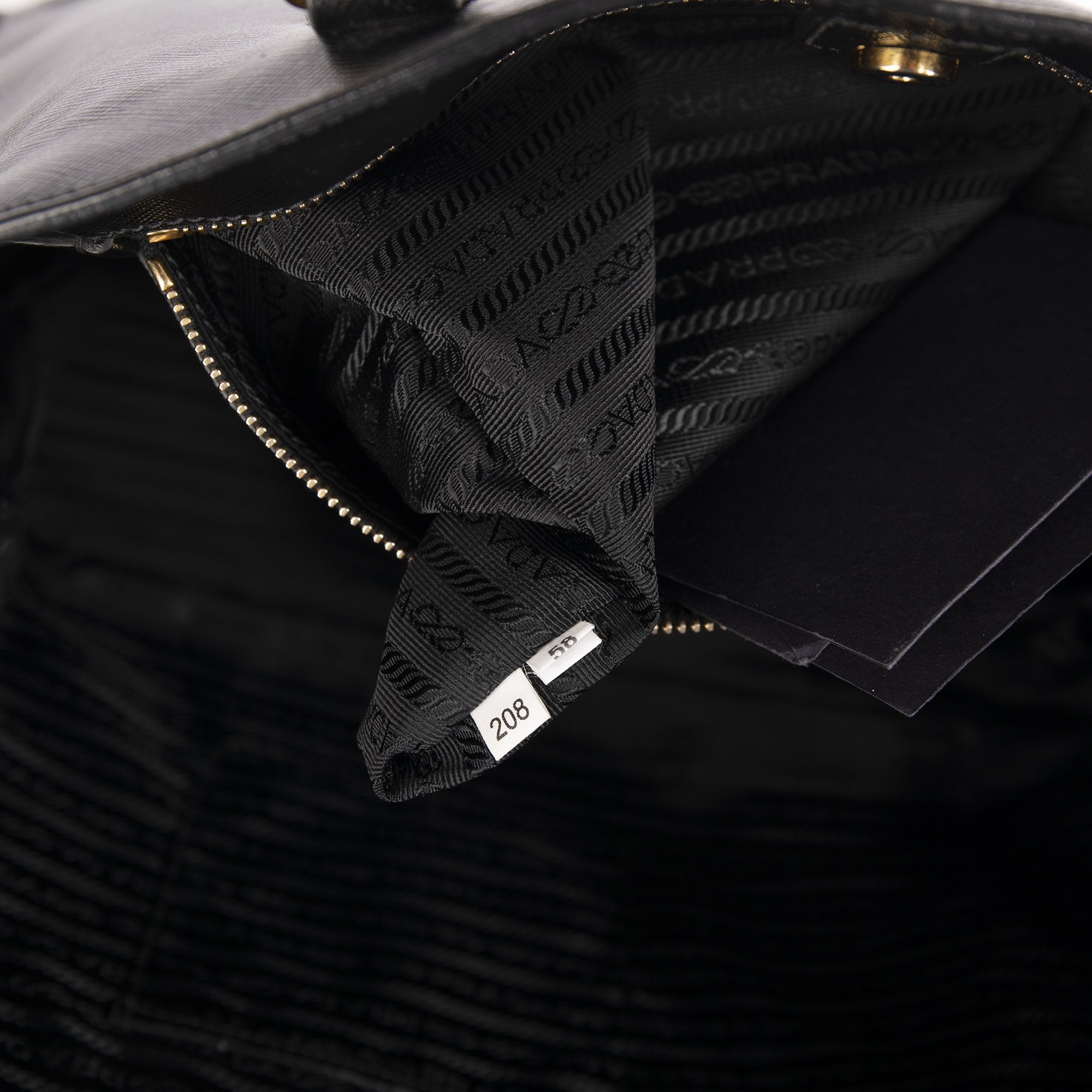 Prada Medium Saffiano Lux Leather Tote