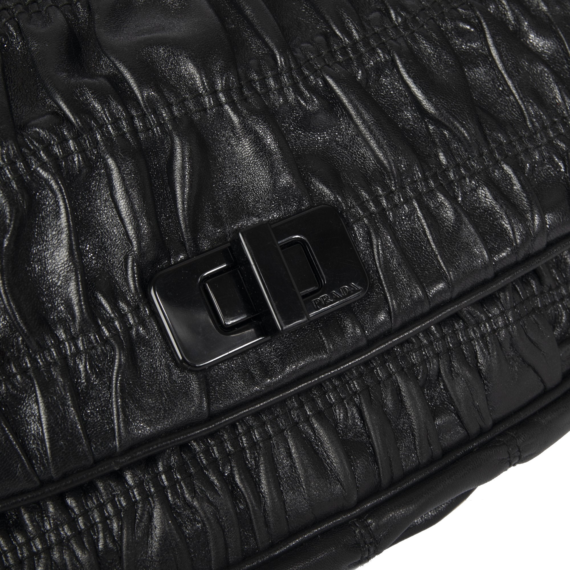 Prada Nappa Gaufre Frame Bag