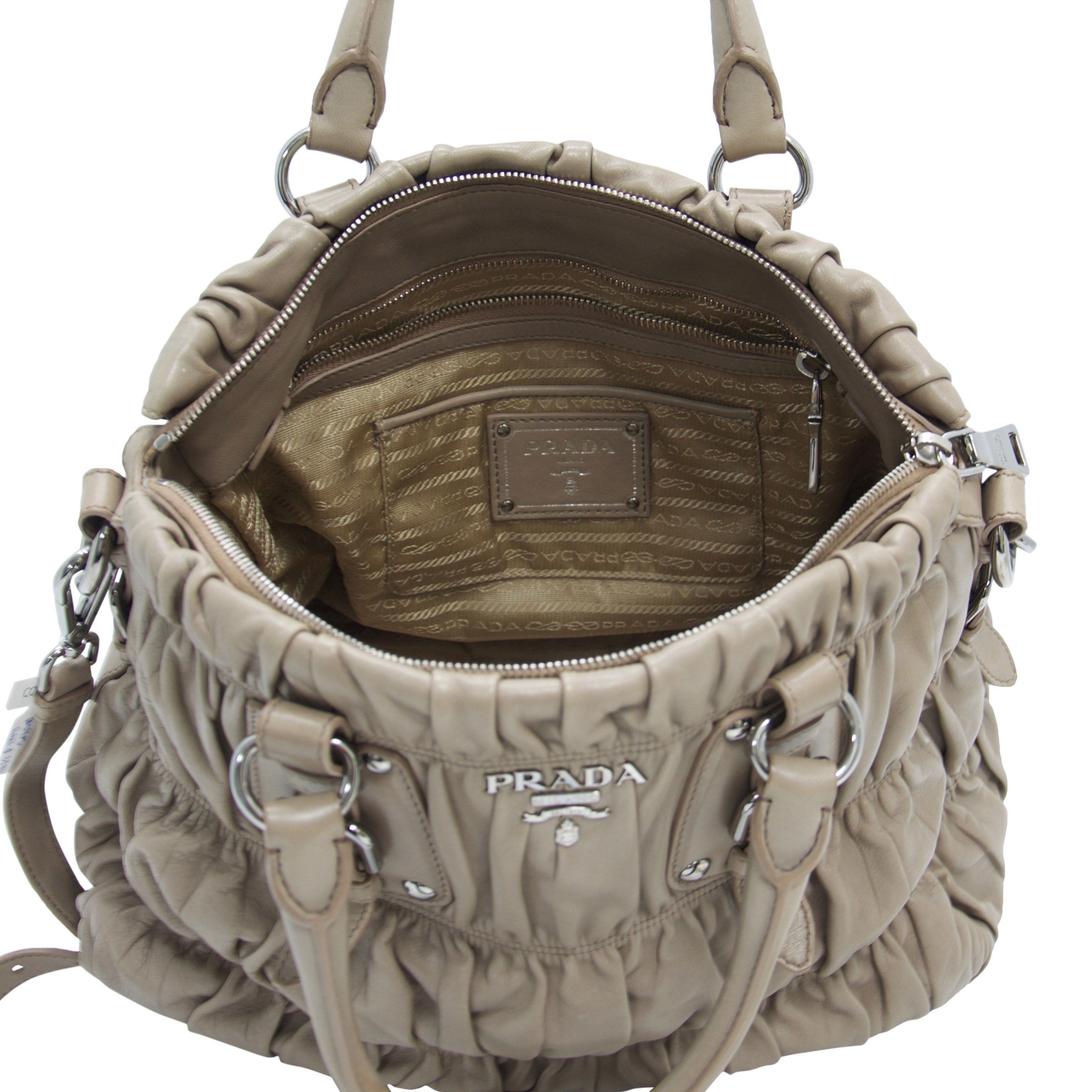 Prada Nappa Gaufre Satchel Bag