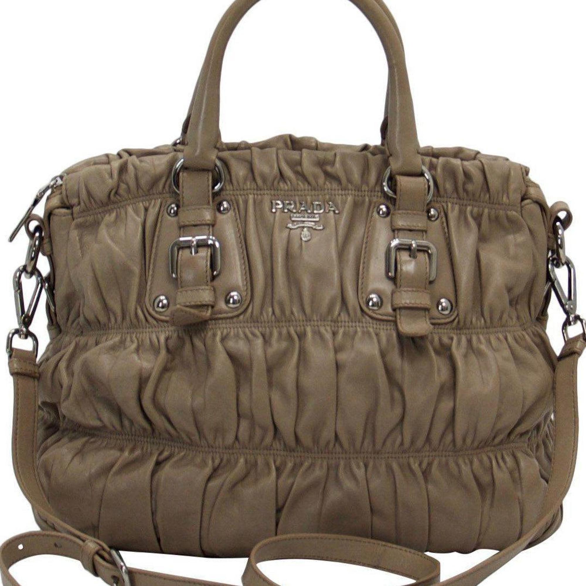 Prada Nappa Gaufre Satchel Bag