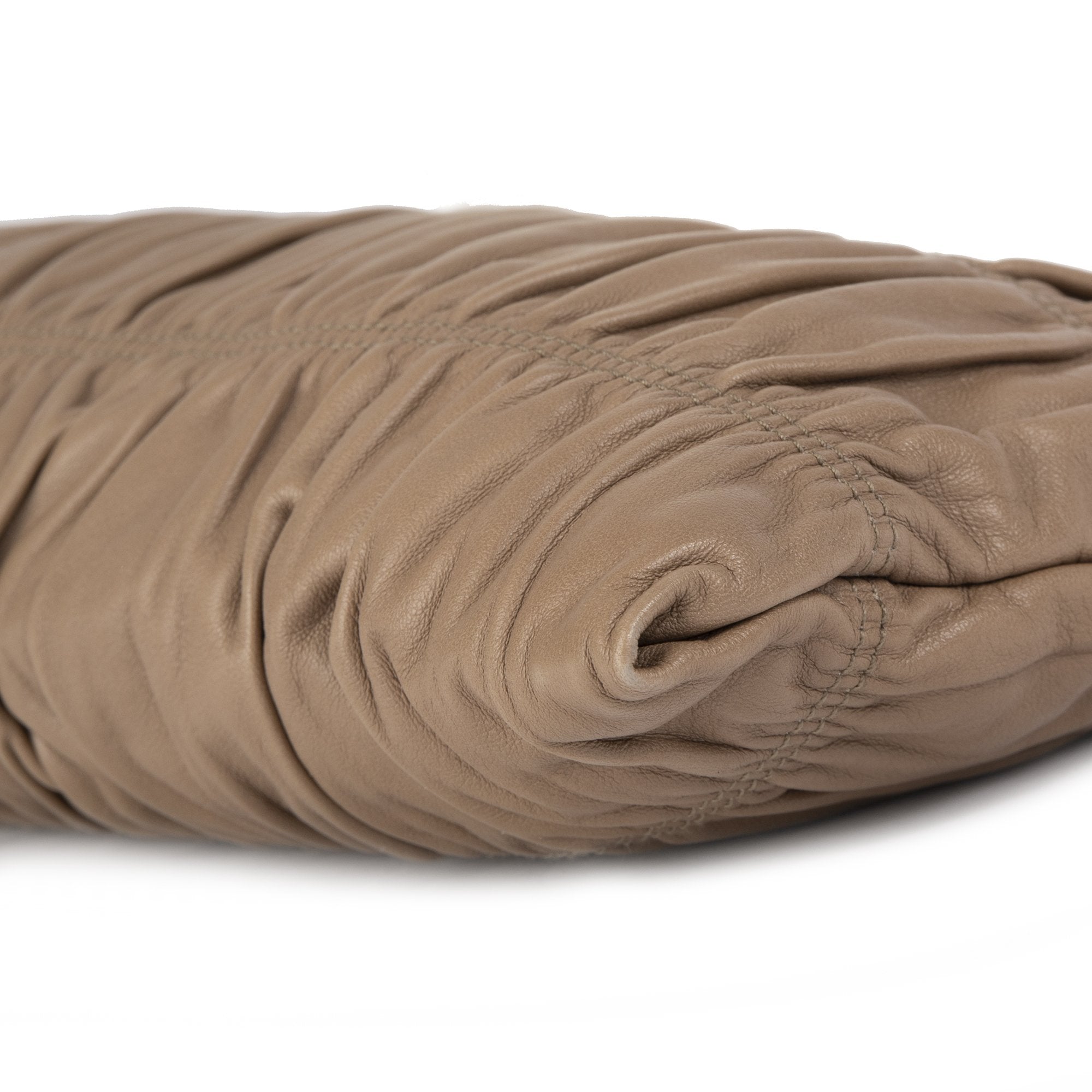 Prada Nappa Gaufre Zip Clutch