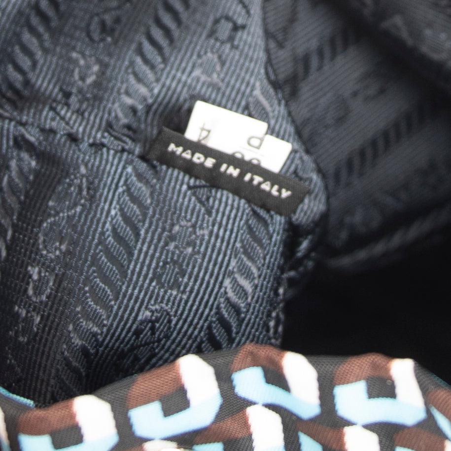 Prada Nylon Mini Bucket Wristlet Pouch w/ Box