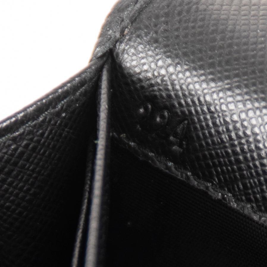 Prada Nylon & Saffiano Leather Continental Wallet