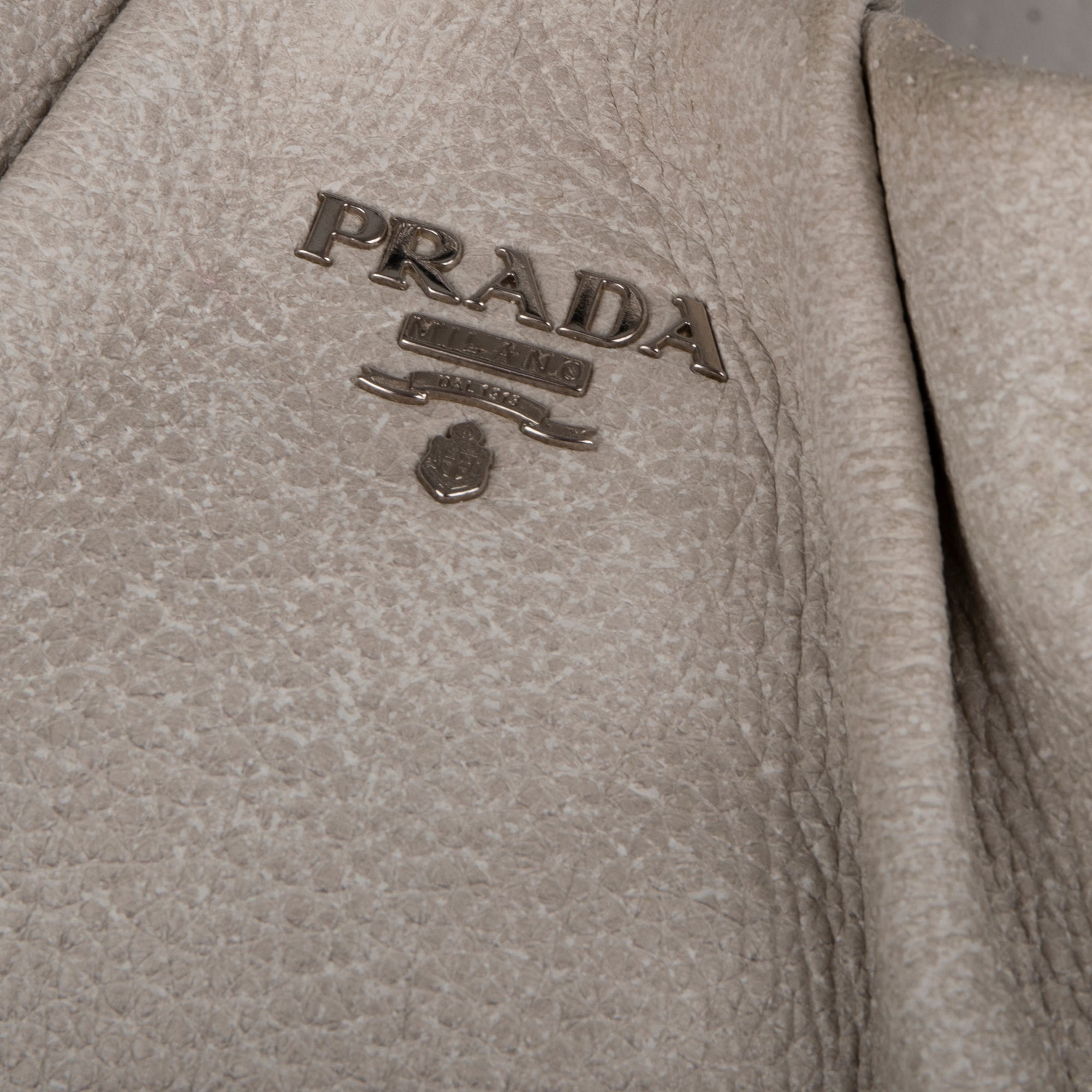 Prada Ombre Cervo Lux Chain Hobo