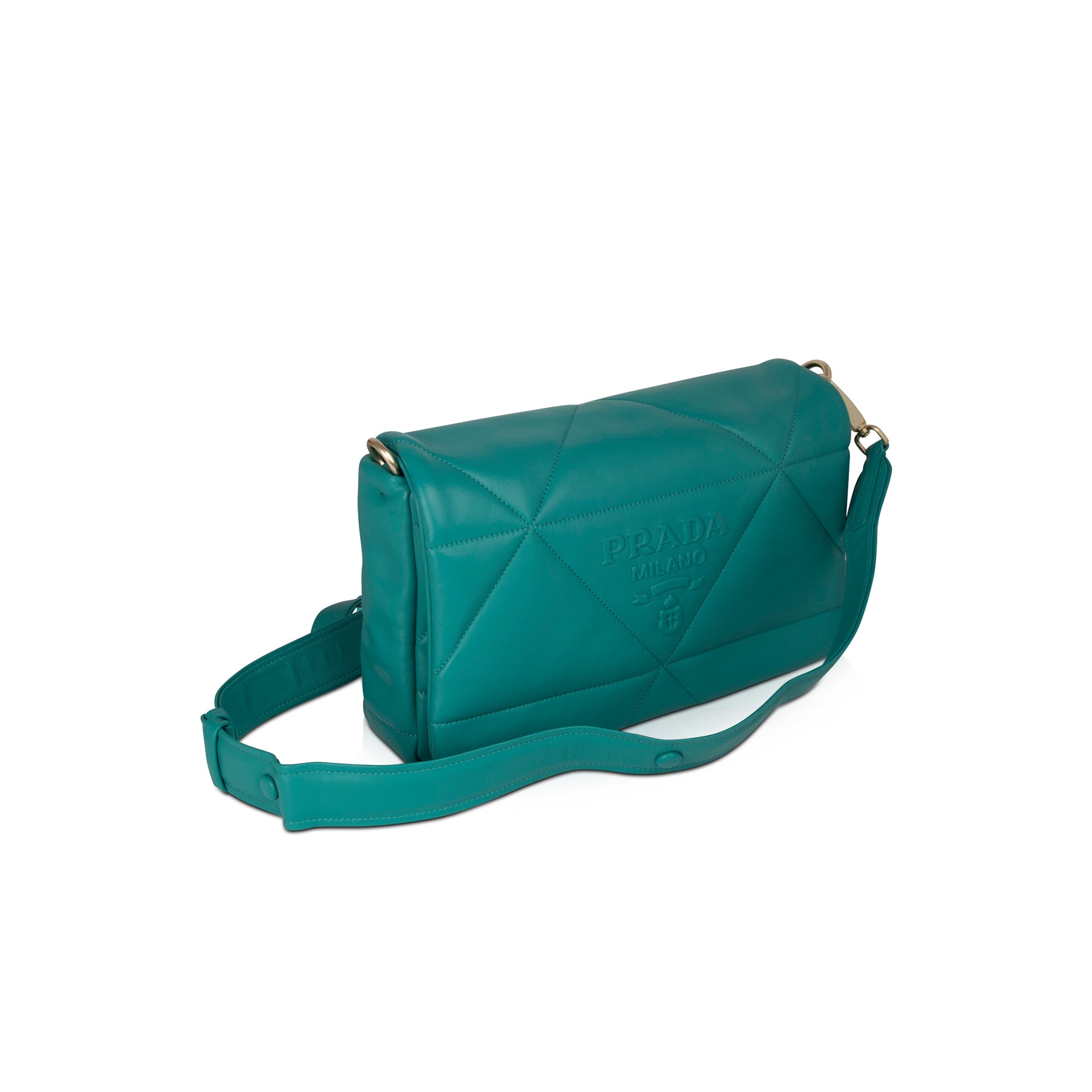 Prada Padded Nappa Leather Chain Shoulder Bag w/ Box & Authenticity Card