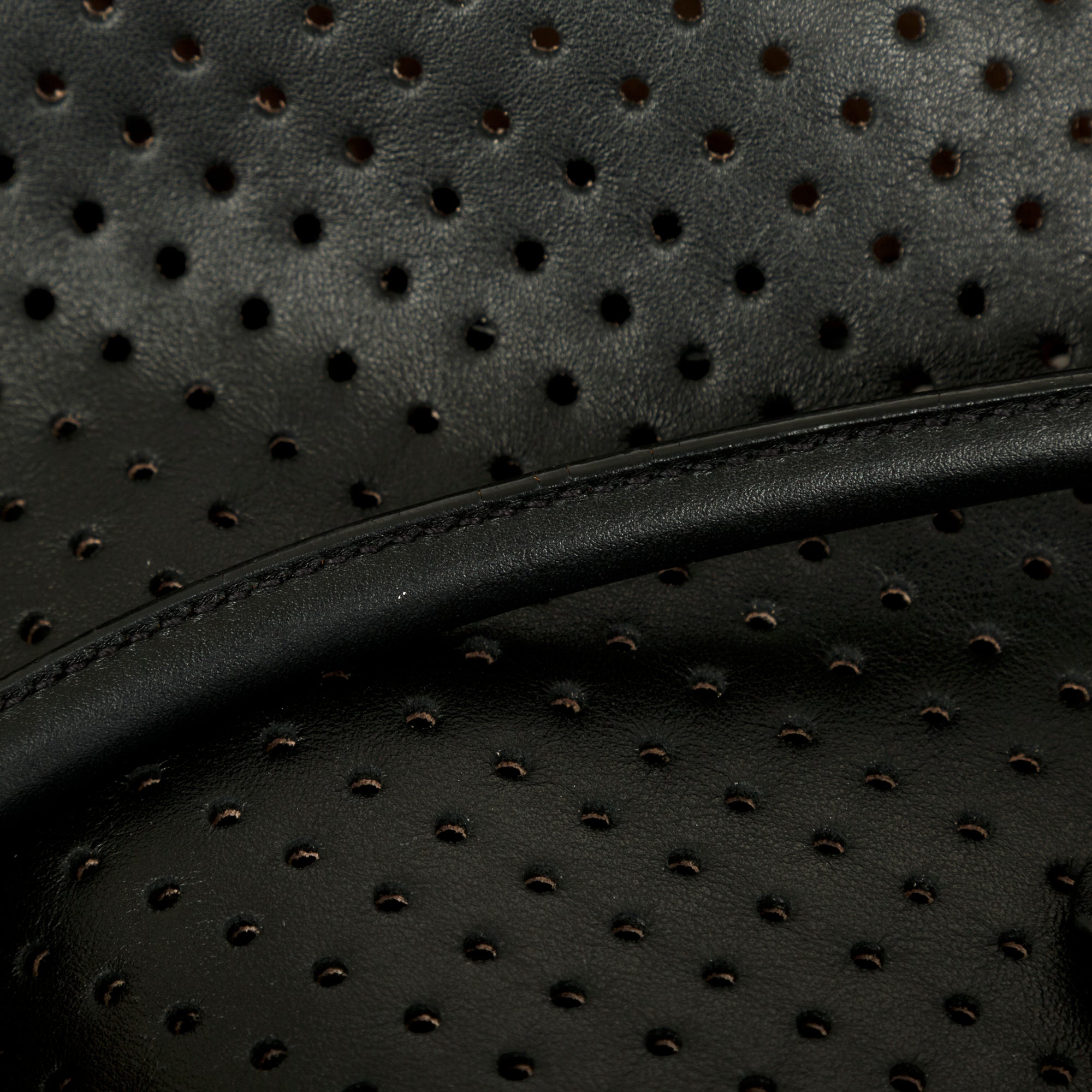 Prada Perforated Scamosciato Tote w/ Pouch