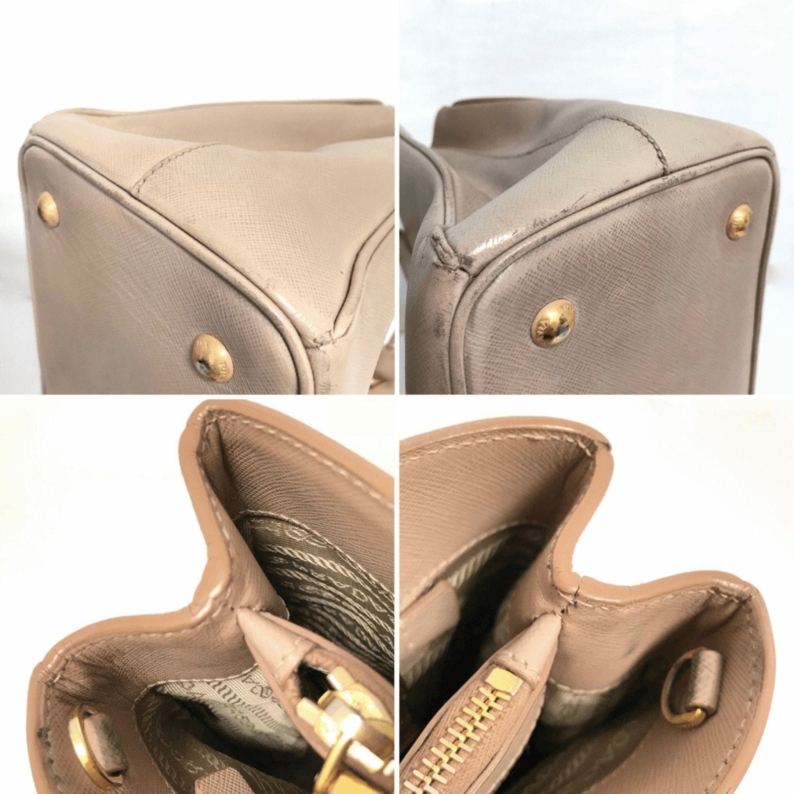 Prada Pink Saffiano Lux Satchel