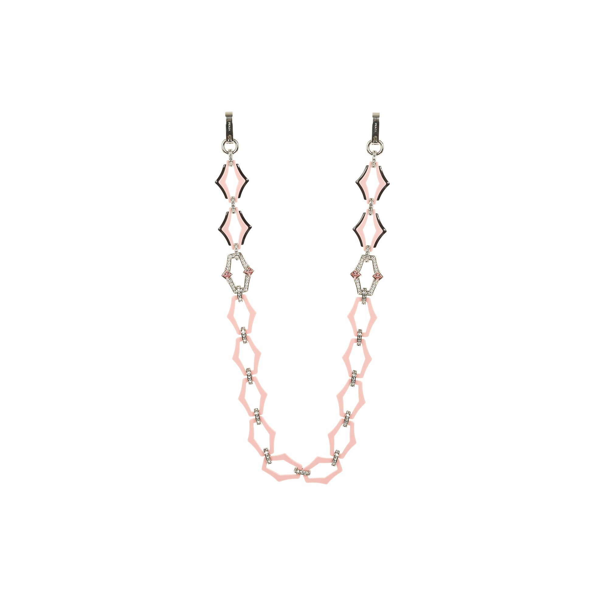 Prada Plex Crystal Resin Bag Strap w/ Box