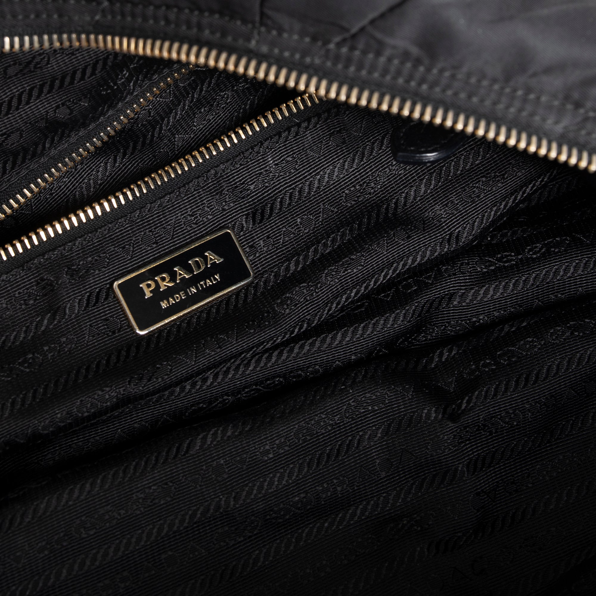 Prada Quilted Tessuto Nylon Bauletto Bag